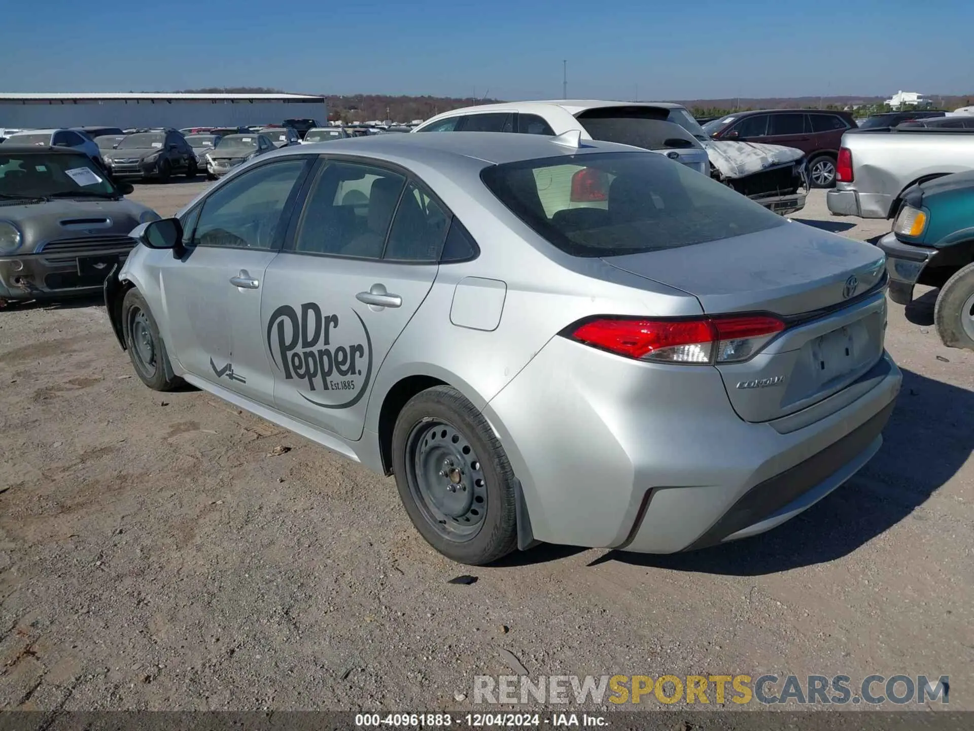3 fotografías del automóvil dañado JTDEPMAE1NJ226648 TOYOTA COROLLA 2022
