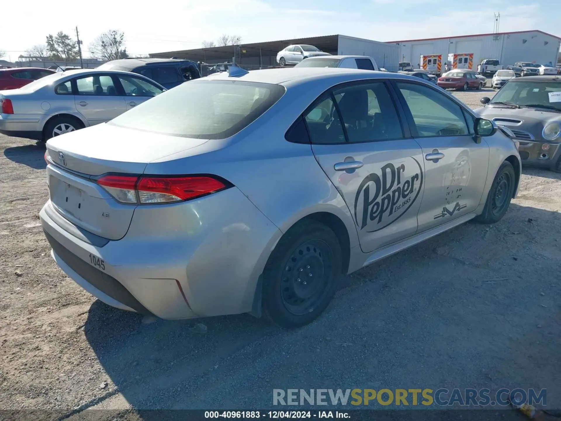 4 fotografías del automóvil dañado JTDEPMAE1NJ226648 TOYOTA COROLLA 2022