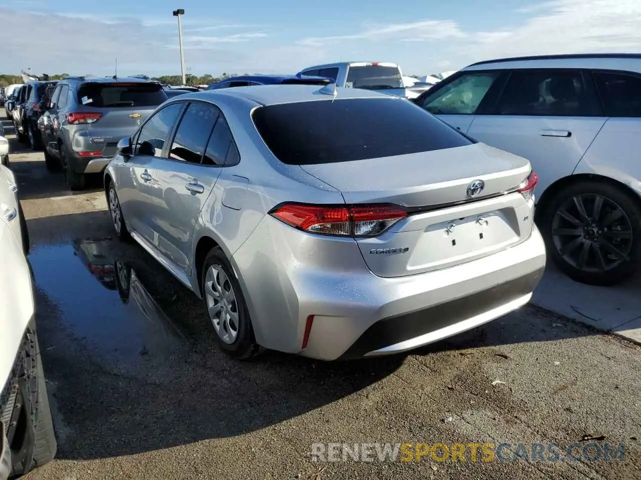 3 fotografías del automóvil dañado JTDEPMAE2N3003863 TOYOTA COROLLA 2022