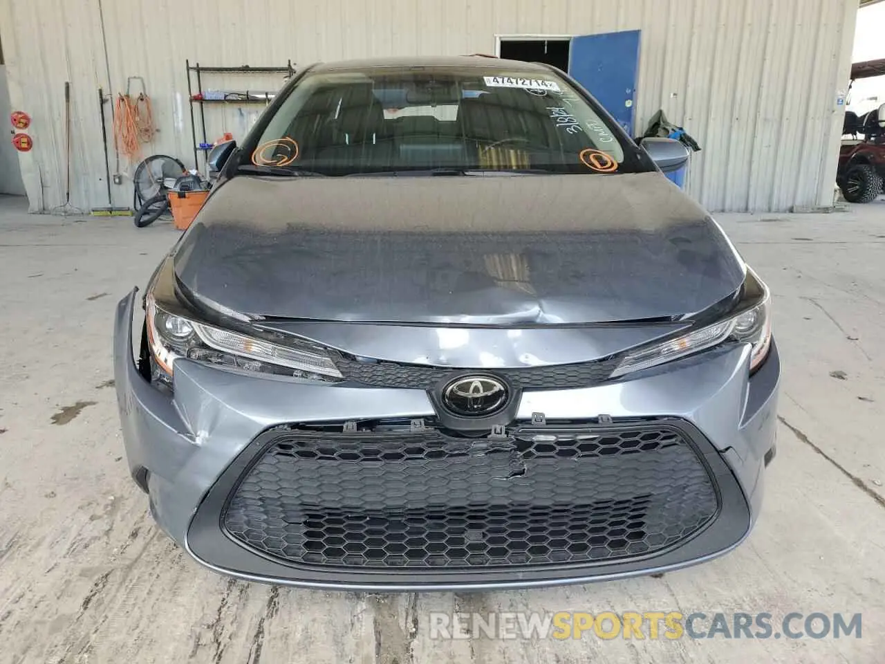 5 fotografías del automóvil dañado JTDEPMAE2N3007198 TOYOTA COROLLA 2022