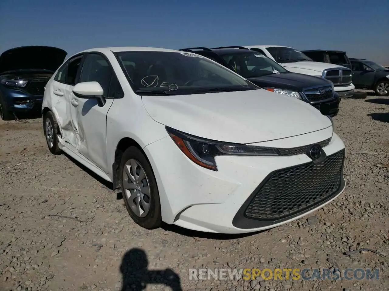 1 fotografías del automóvil dañado JTDEPMAE2N3009243 TOYOTA COROLLA 2022