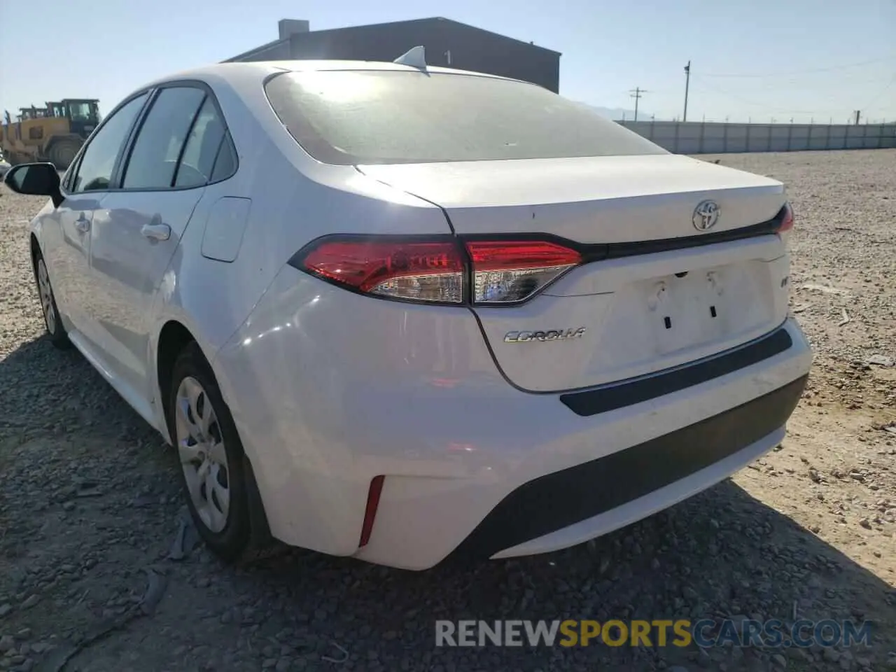 3 fotografías del automóvil dañado JTDEPMAE2N3009243 TOYOTA COROLLA 2022