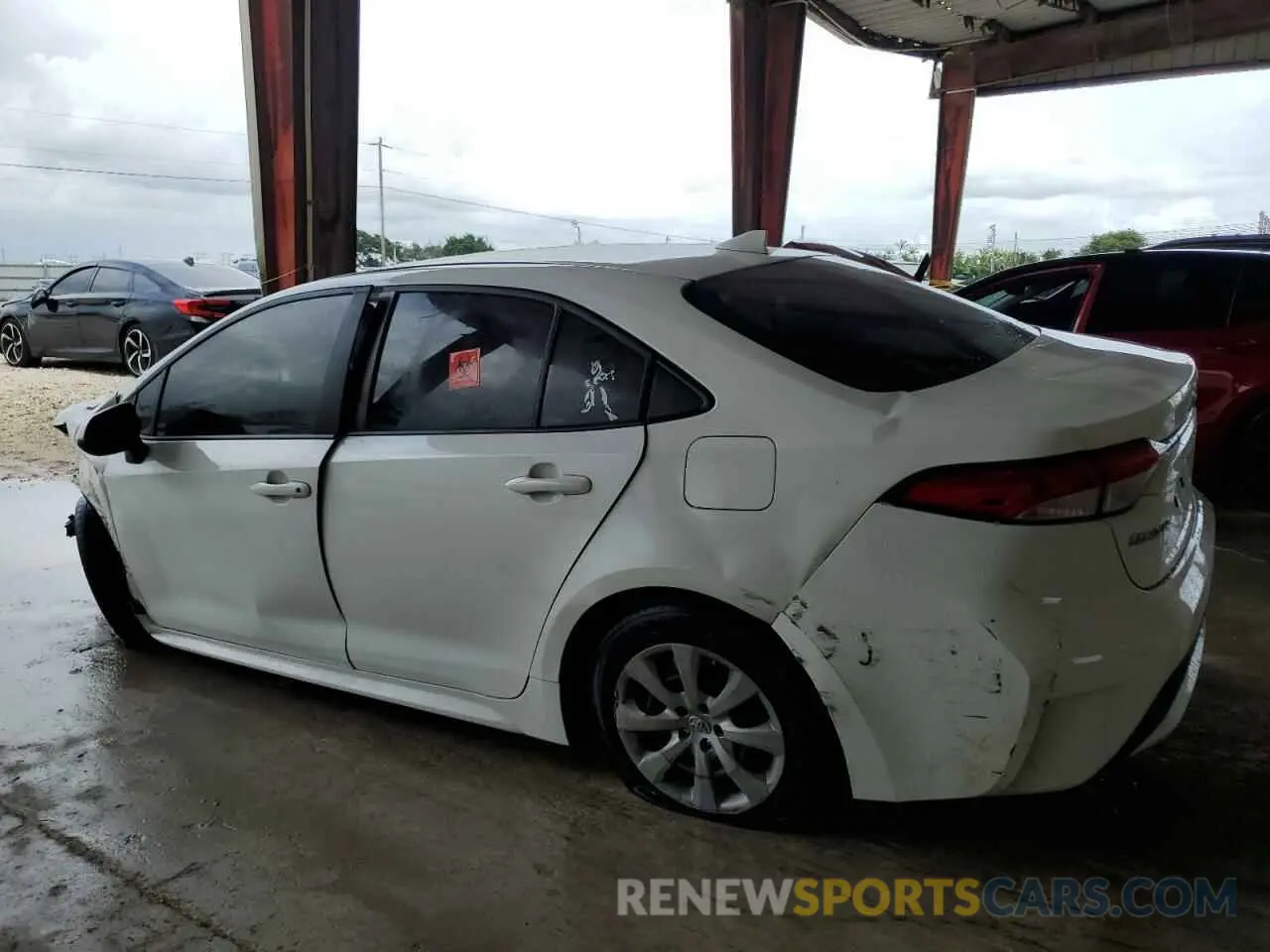 2 fotografías del automóvil dañado JTDEPMAE2N3015785 TOYOTA COROLLA 2022