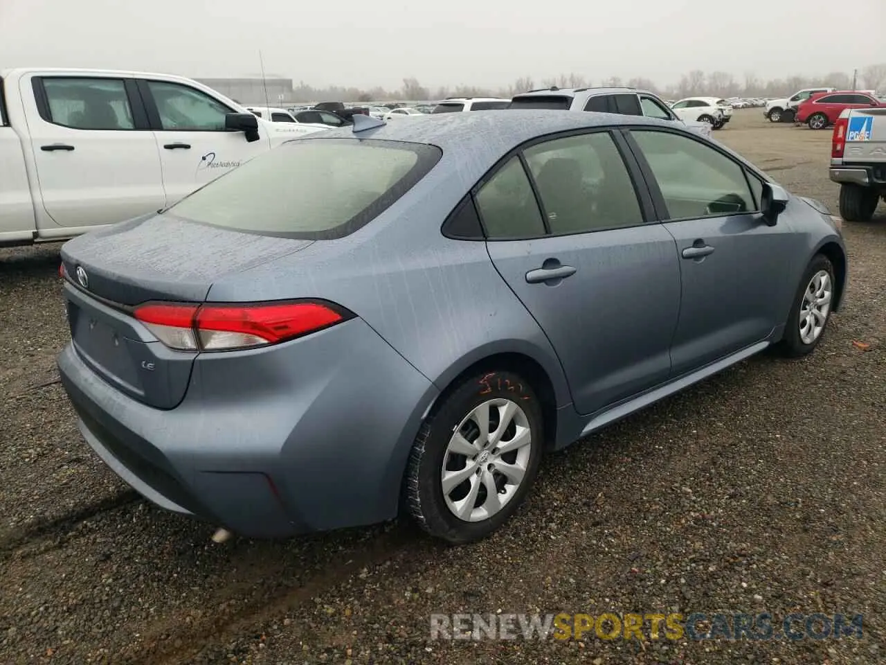 3 fotografías del automóvil dañado JTDEPMAE2N3017889 TOYOTA COROLLA 2022