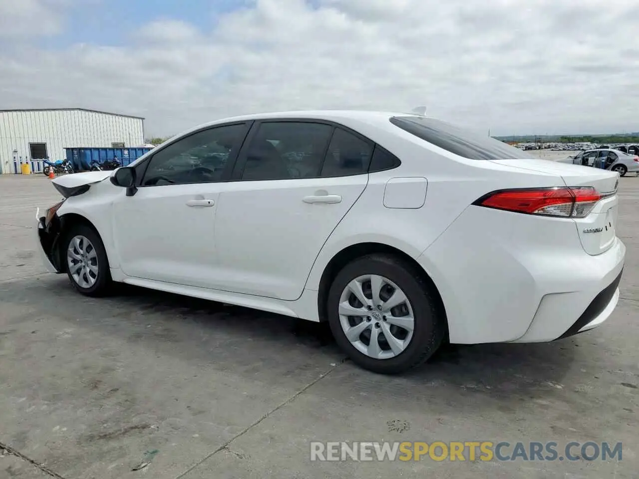 2 fotografías del automóvil dañado JTDEPMAE2N3025975 TOYOTA COROLLA 2022