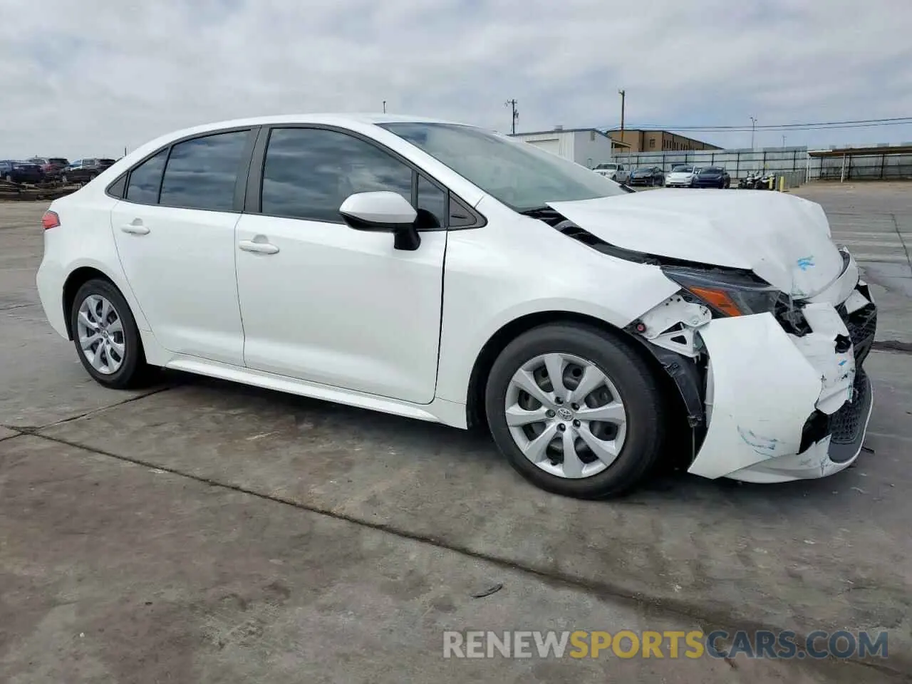 4 fotografías del automóvil dañado JTDEPMAE2N3025975 TOYOTA COROLLA 2022