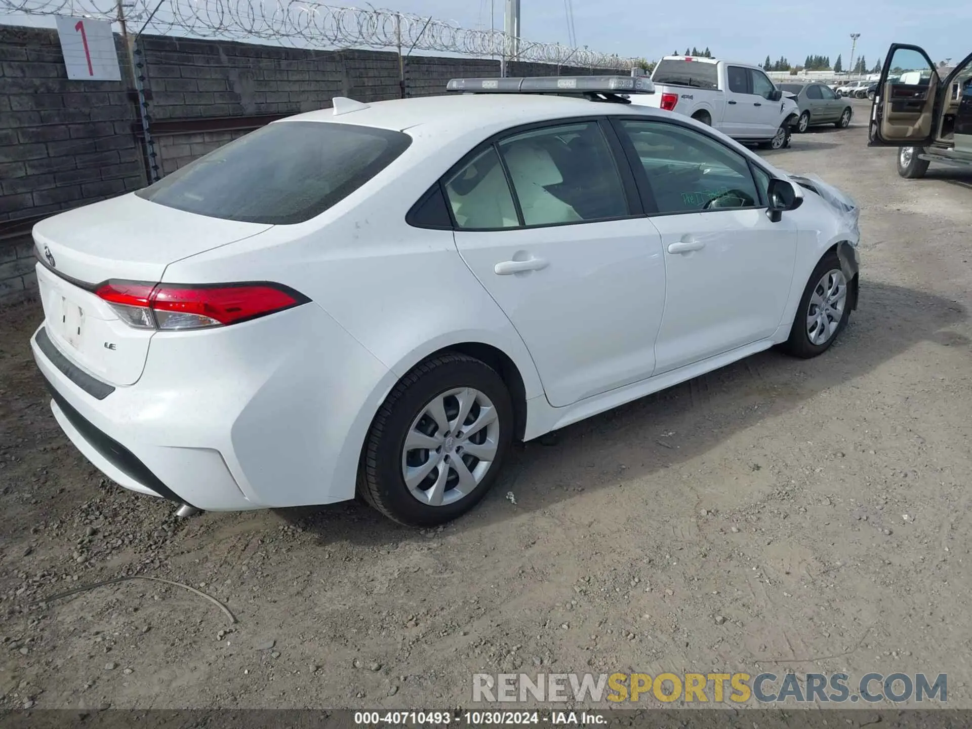 4 fotografías del automóvil dañado JTDEPMAE2N3026737 TOYOTA COROLLA 2022