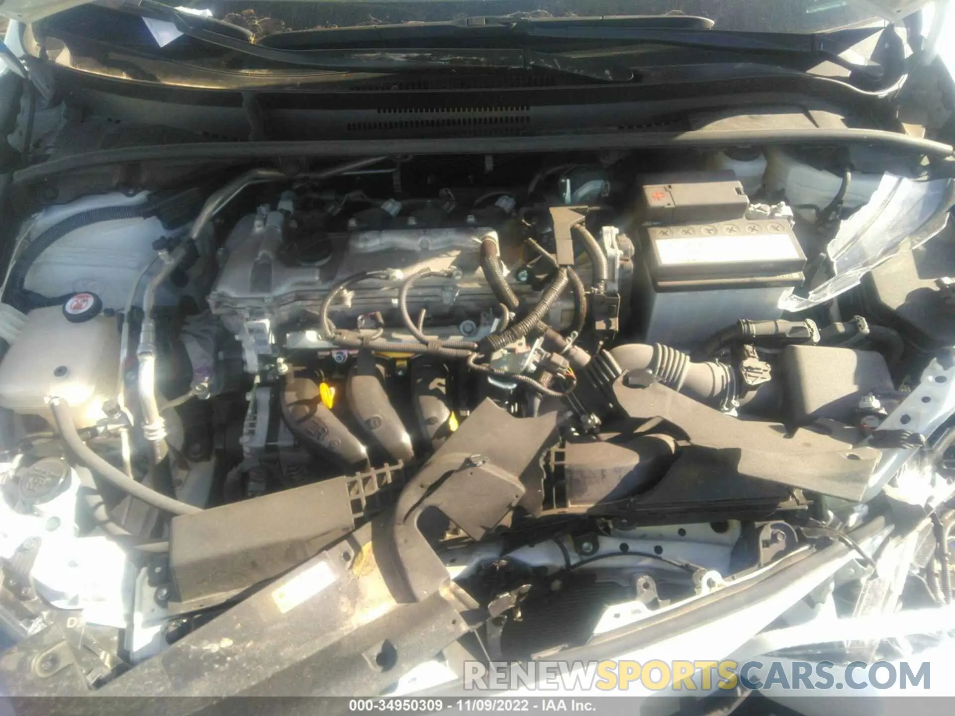 10 fotografías del automóvil dañado JTDEPMAE2NJ191392 TOYOTA COROLLA 2022