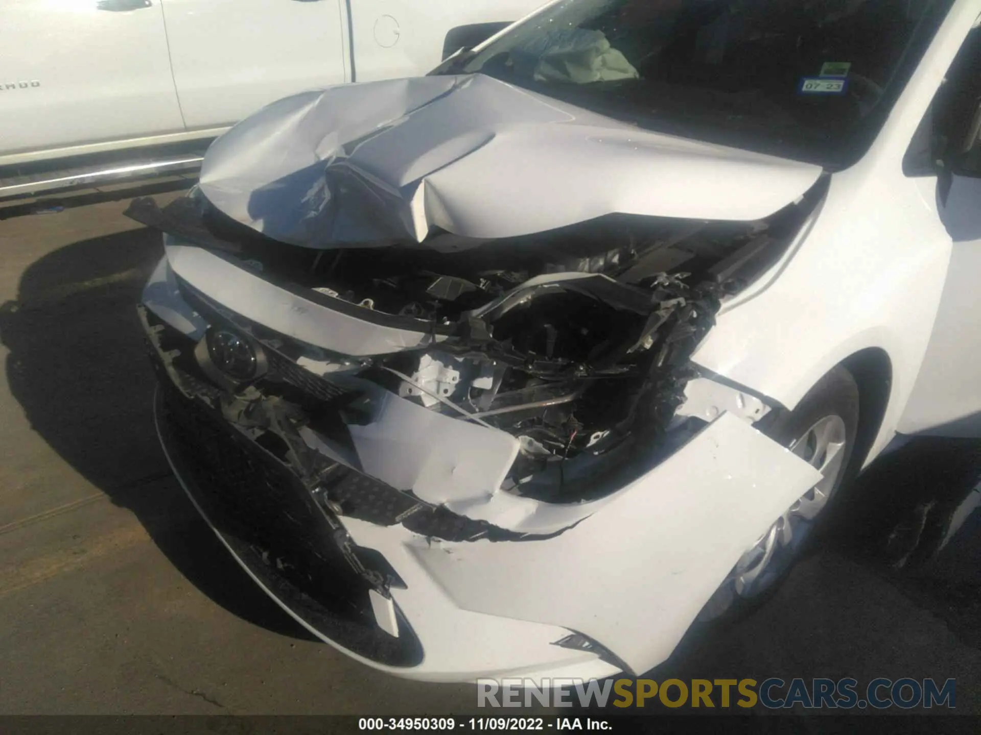 6 fotografías del automóvil dañado JTDEPMAE2NJ191392 TOYOTA COROLLA 2022