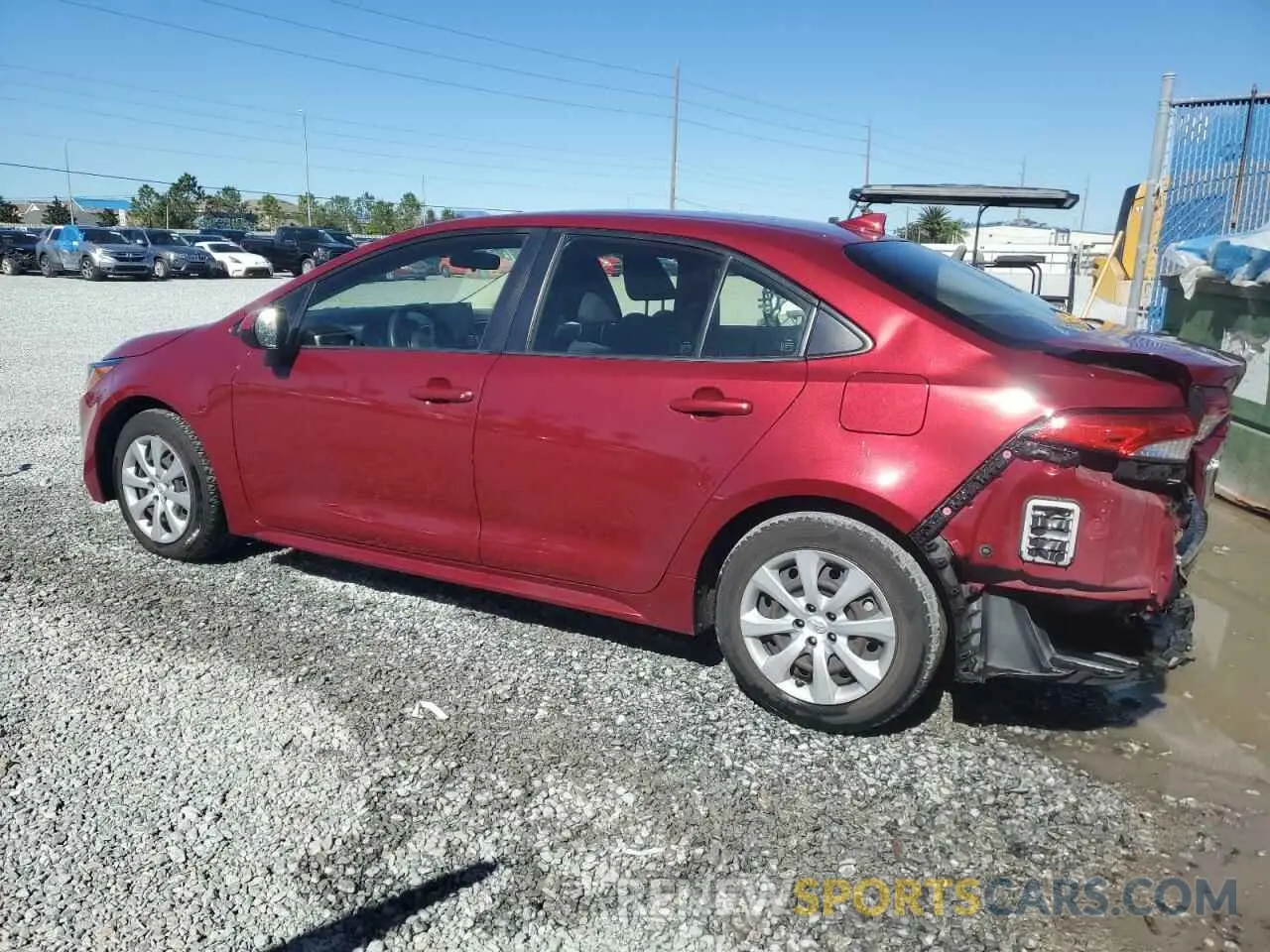 2 fotografías del automóvil dañado JTDEPMAE2NJ201208 TOYOTA COROLLA 2022