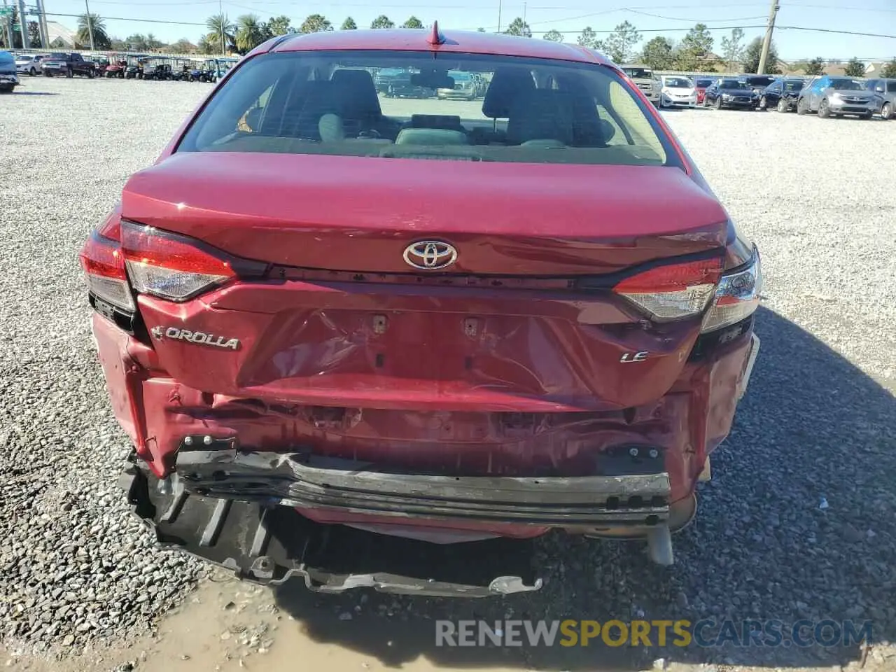 6 fotografías del automóvil dañado JTDEPMAE2NJ201208 TOYOTA COROLLA 2022