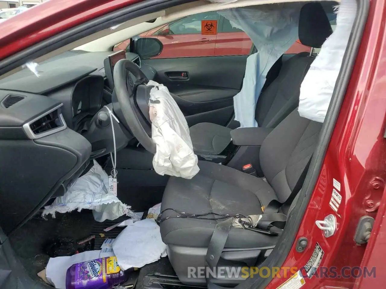 7 fotografías del automóvil dañado JTDEPMAE2NJ202911 TOYOTA COROLLA 2022