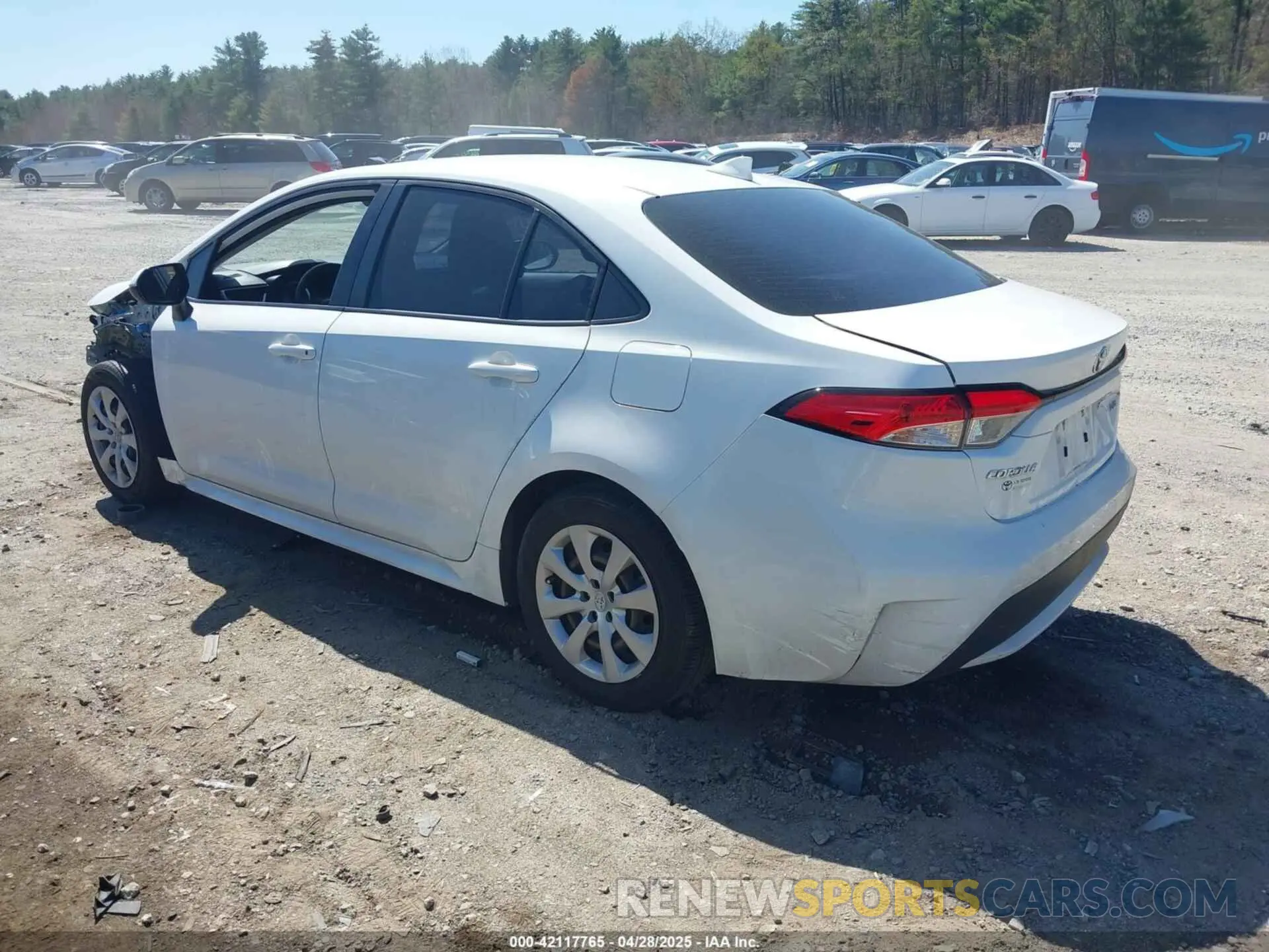 3 fotografías del automóvil dañado JTDEPMAE2NJ209132 TOYOTA COROLLA 2022