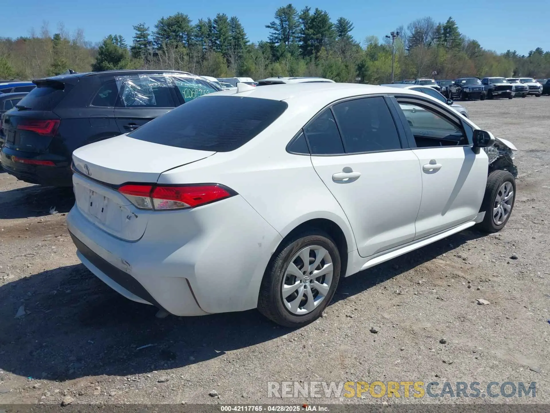4 fotografías del automóvil dañado JTDEPMAE2NJ209132 TOYOTA COROLLA 2022