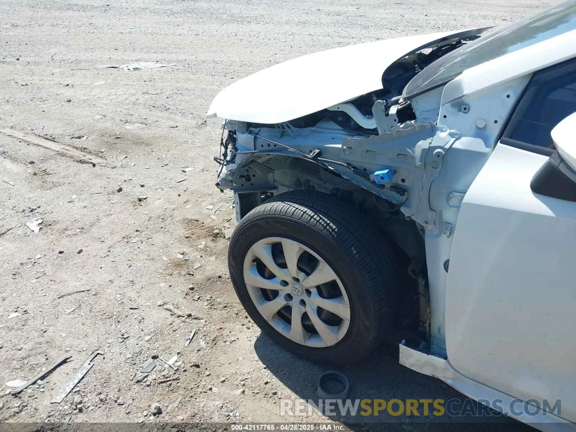 6 fotografías del automóvil dañado JTDEPMAE2NJ209132 TOYOTA COROLLA 2022