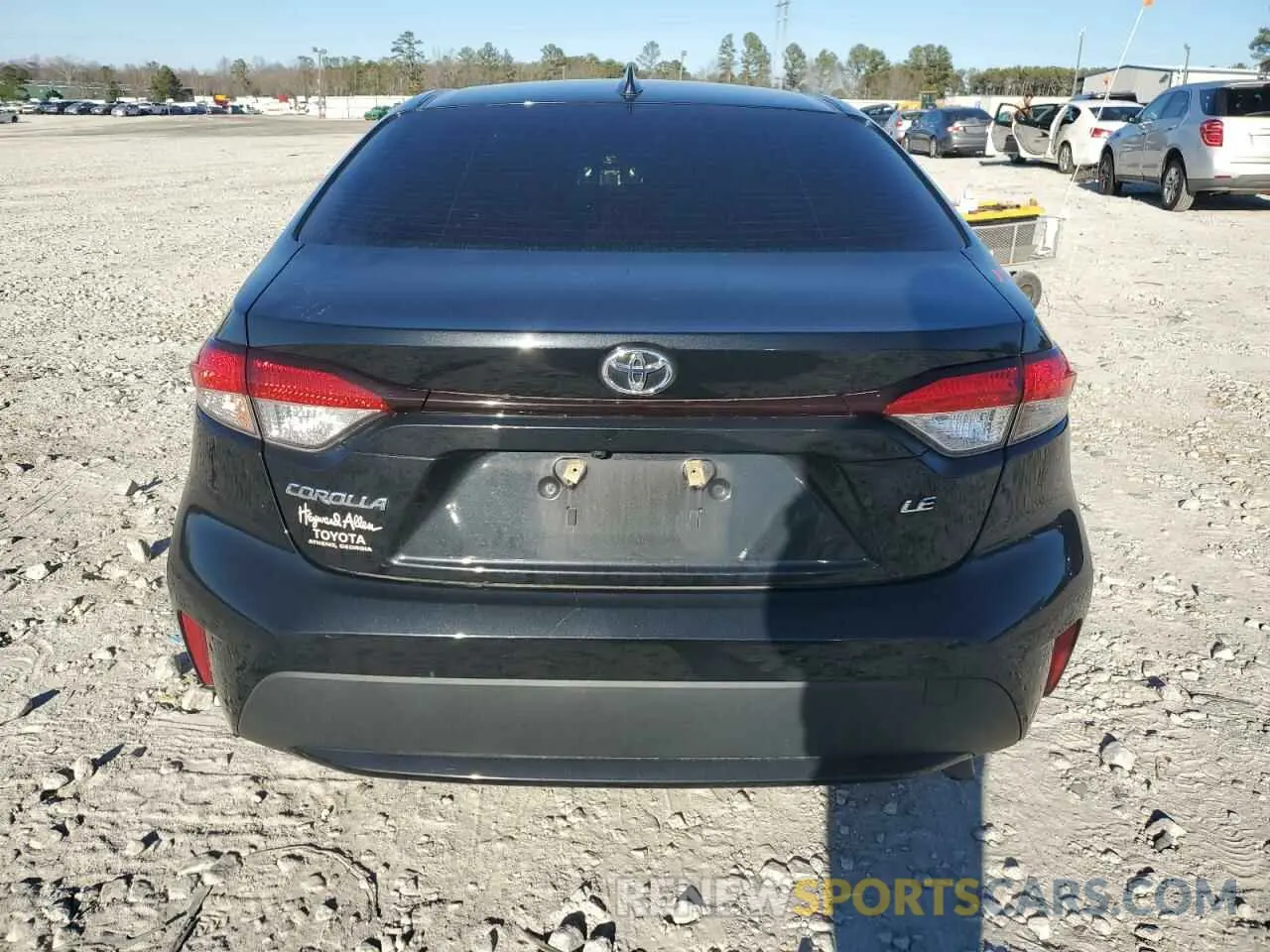 6 fotografías del automóvil dañado JTDEPMAE2NJ215464 TOYOTA COROLLA 2022