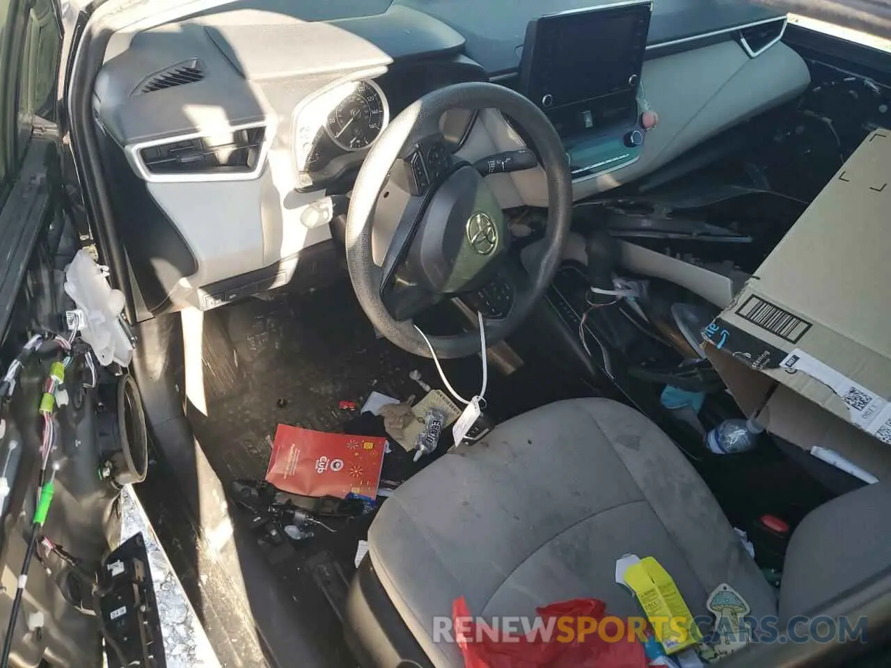 8 fotografías del automóvil dañado JTDEPMAE2NJ215464 TOYOTA COROLLA 2022