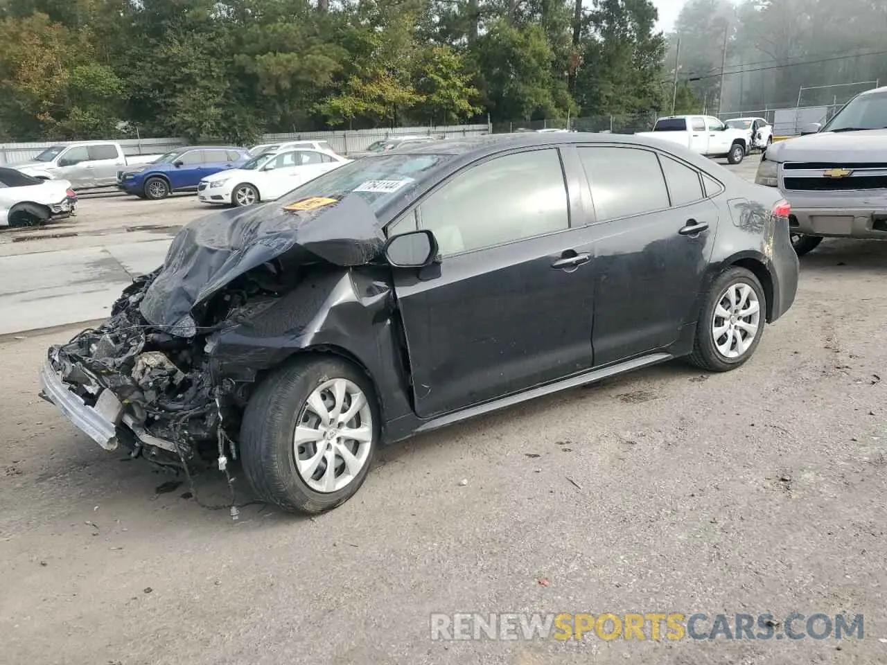1 fotografías del automóvil dañado JTDEPMAE2NJ226478 TOYOTA COROLLA 2022