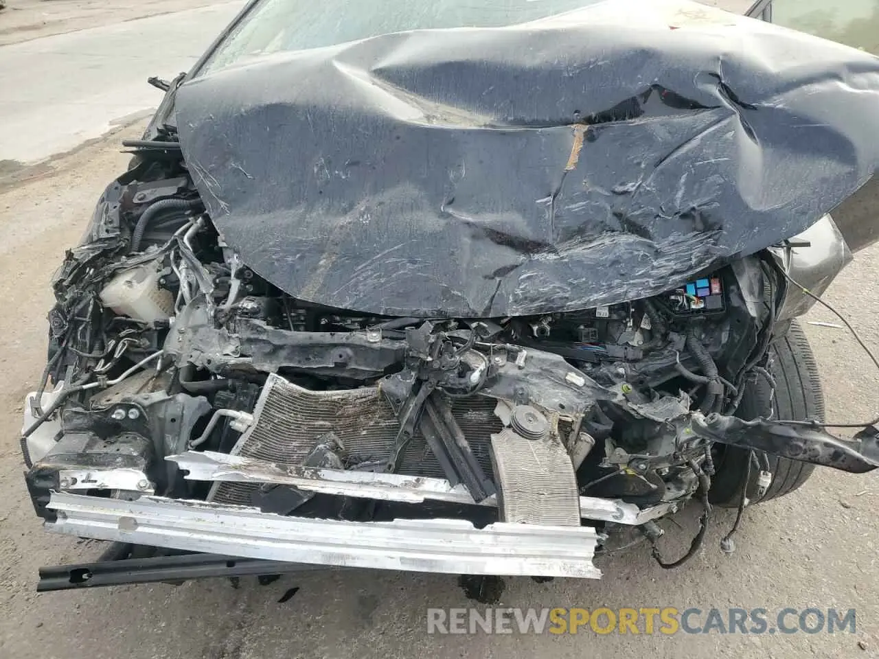 11 fotografías del automóvil dañado JTDEPMAE2NJ226478 TOYOTA COROLLA 2022