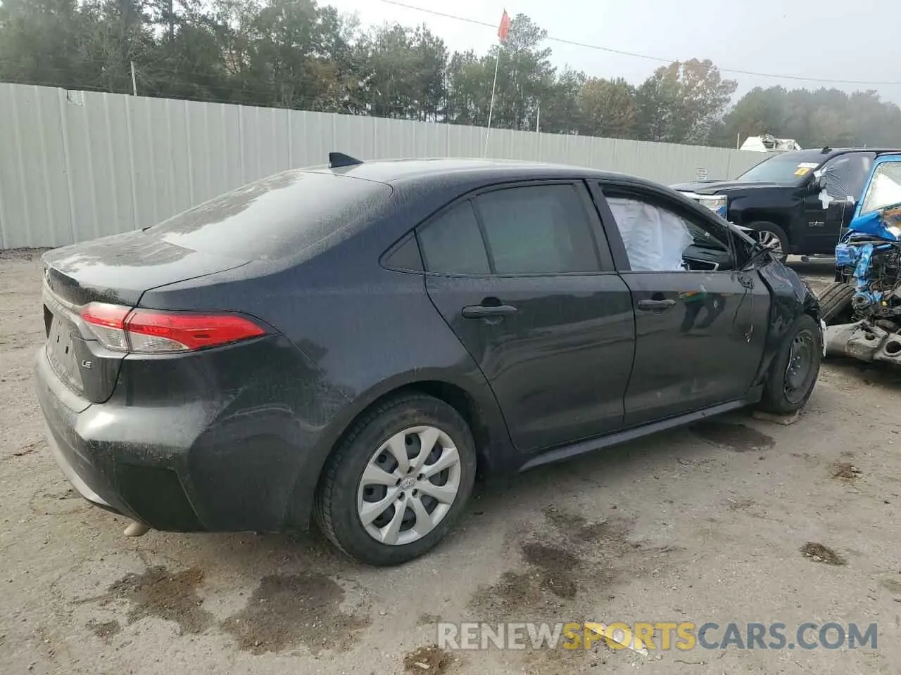 3 fotografías del automóvil dañado JTDEPMAE2NJ226478 TOYOTA COROLLA 2022