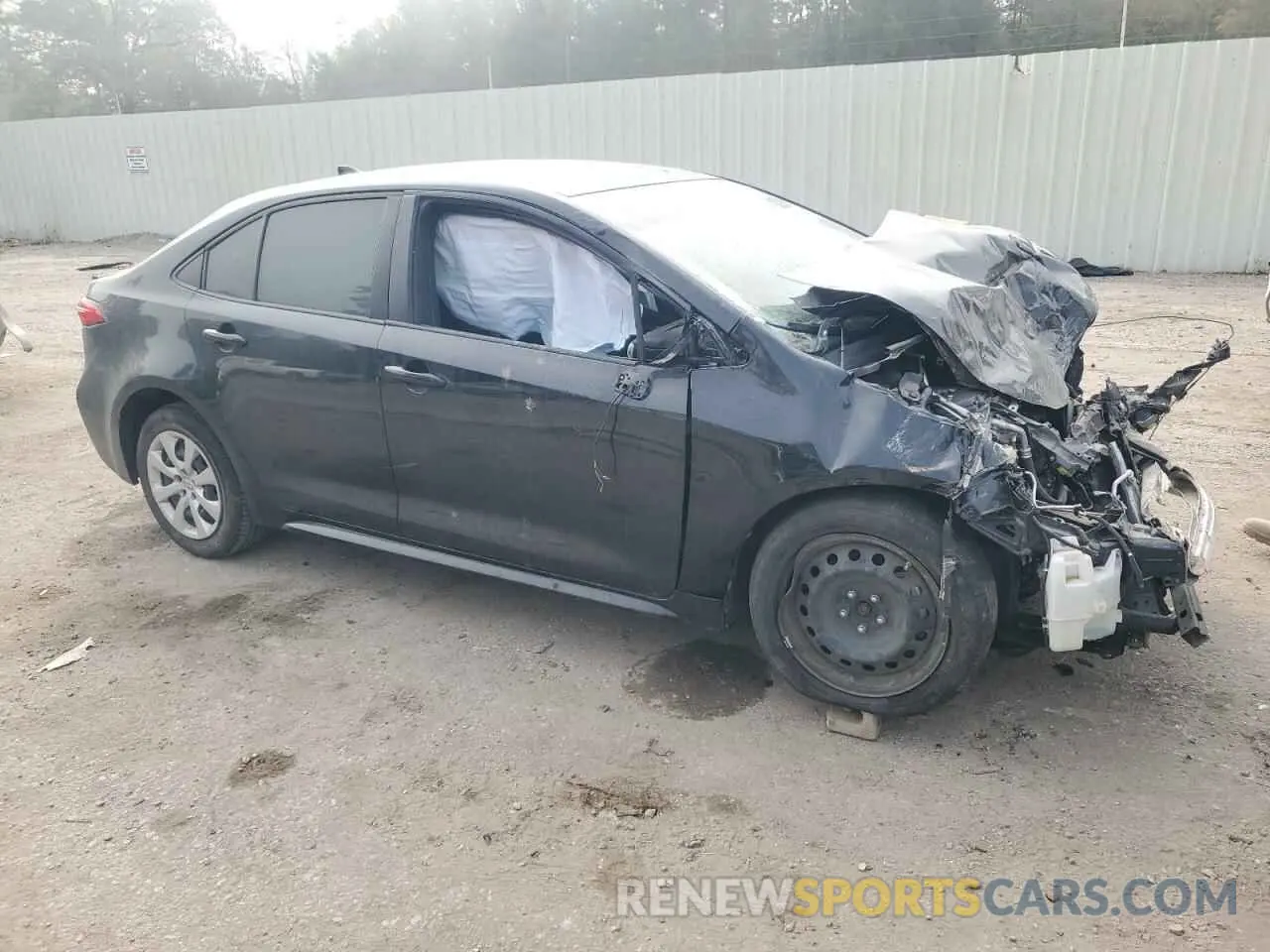 4 fotografías del automóvil dañado JTDEPMAE2NJ226478 TOYOTA COROLLA 2022