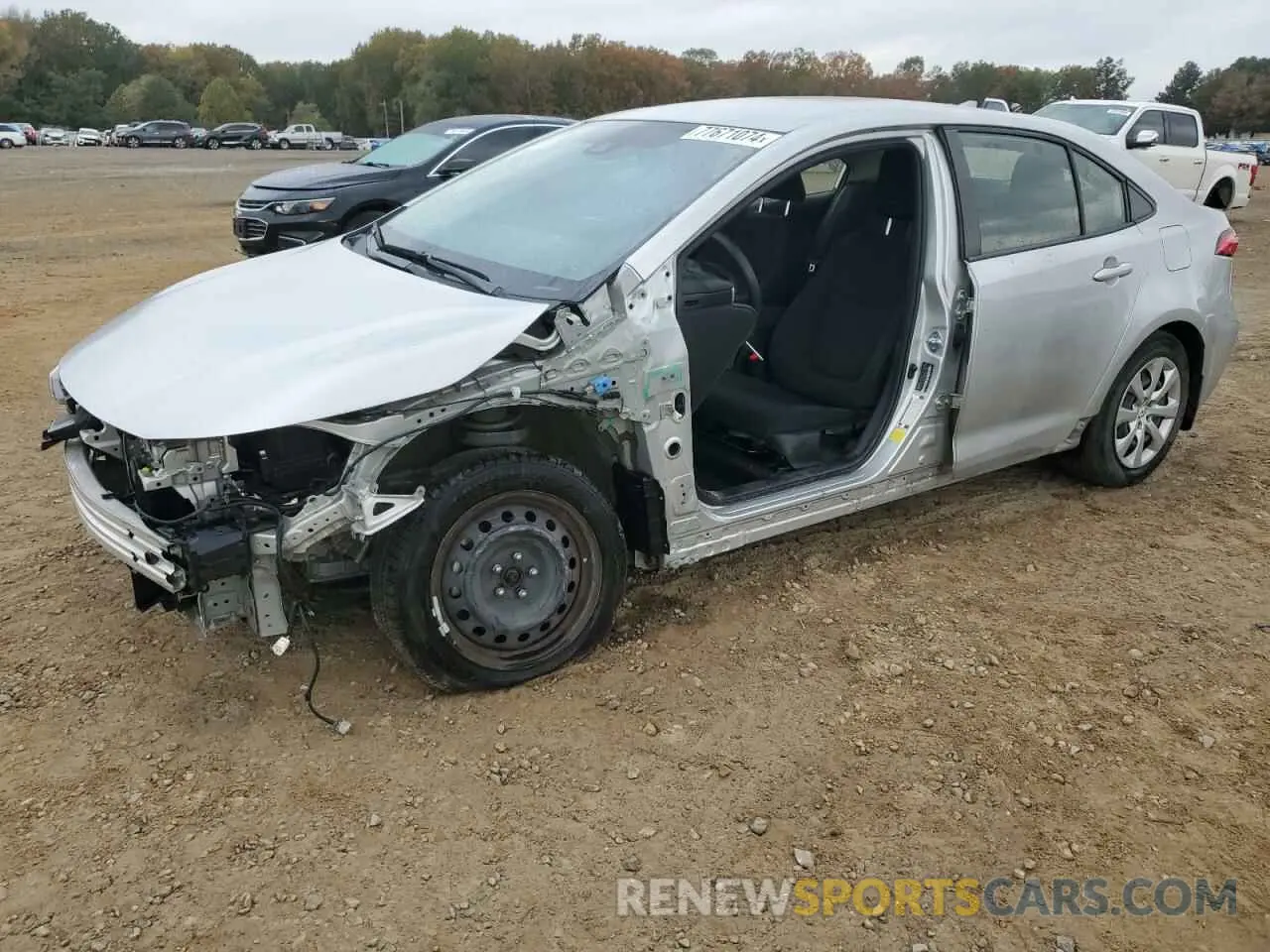 1 fotografías del automóvil dañado JTDEPMAE3N3002429 TOYOTA COROLLA 2022