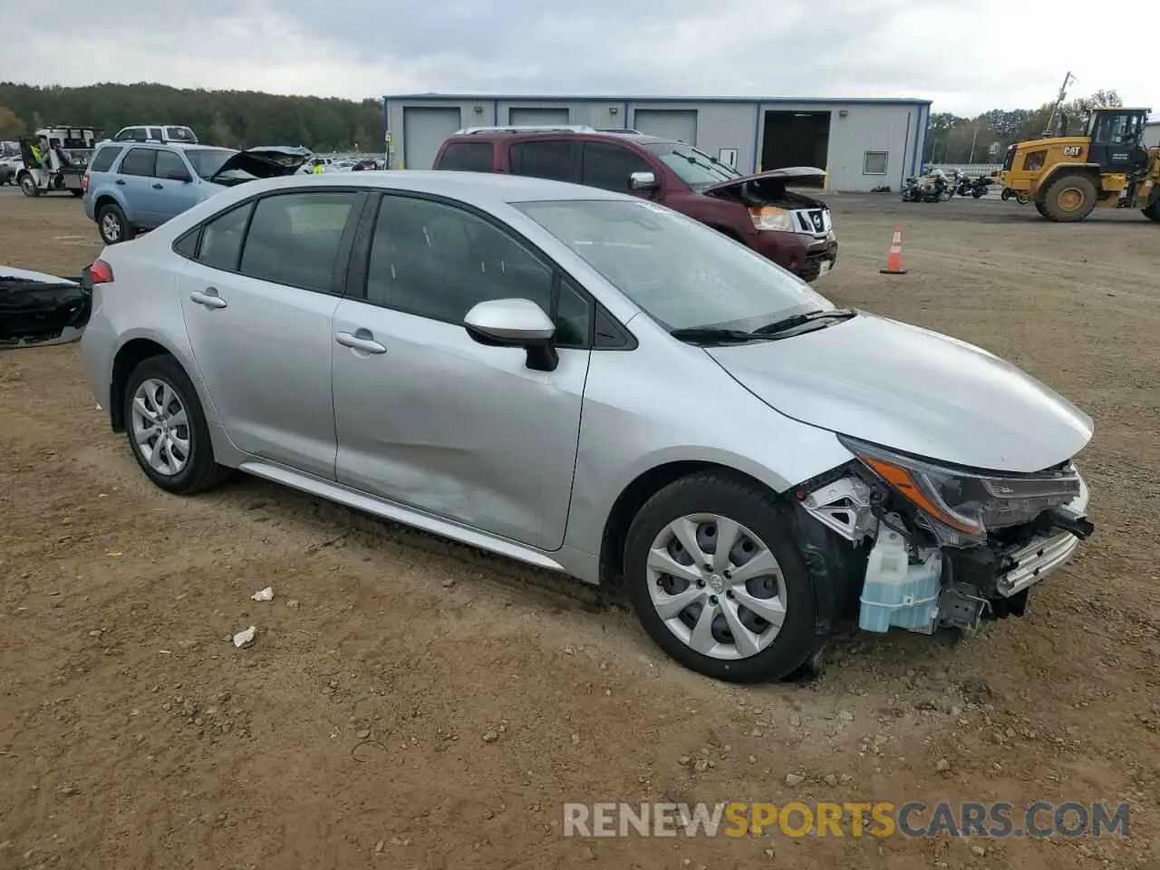 4 fotografías del automóvil dañado JTDEPMAE3N3002429 TOYOTA COROLLA 2022