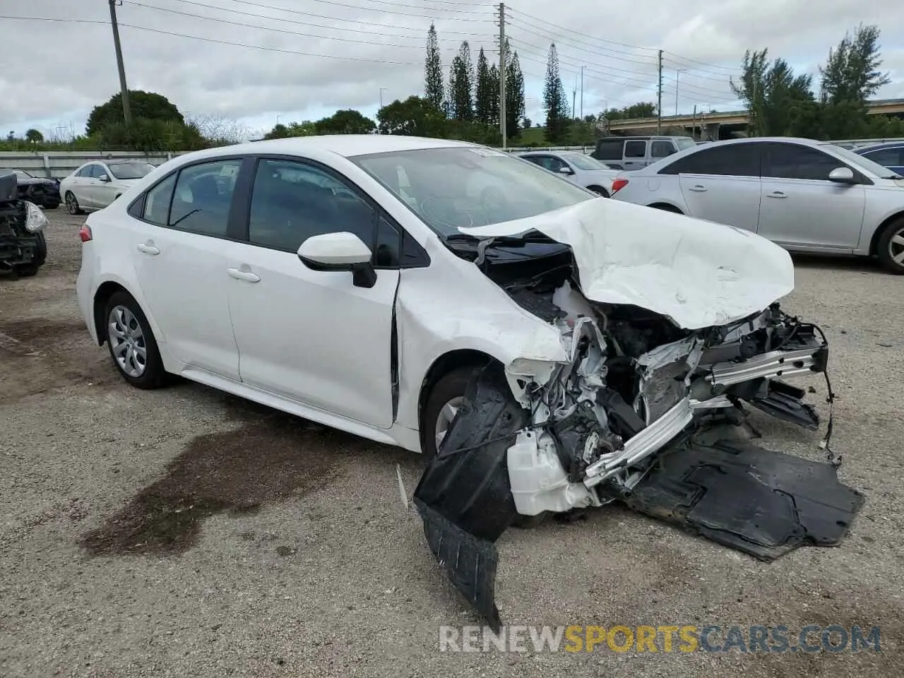 1 fotografías del automóvil dañado JTDEPMAE3N3002947 TOYOTA COROLLA 2022