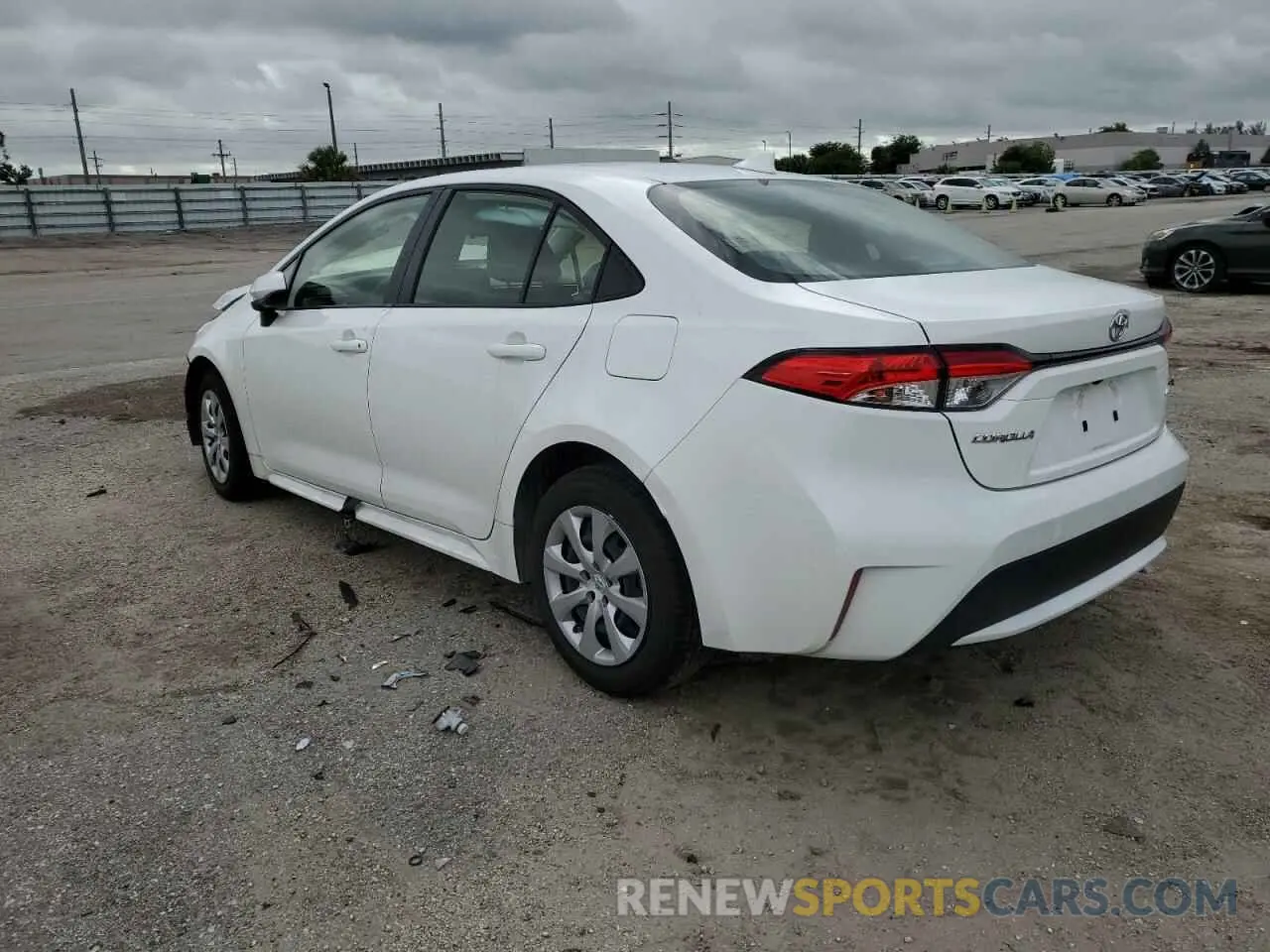 3 fotografías del automóvil dañado JTDEPMAE3N3002947 TOYOTA COROLLA 2022