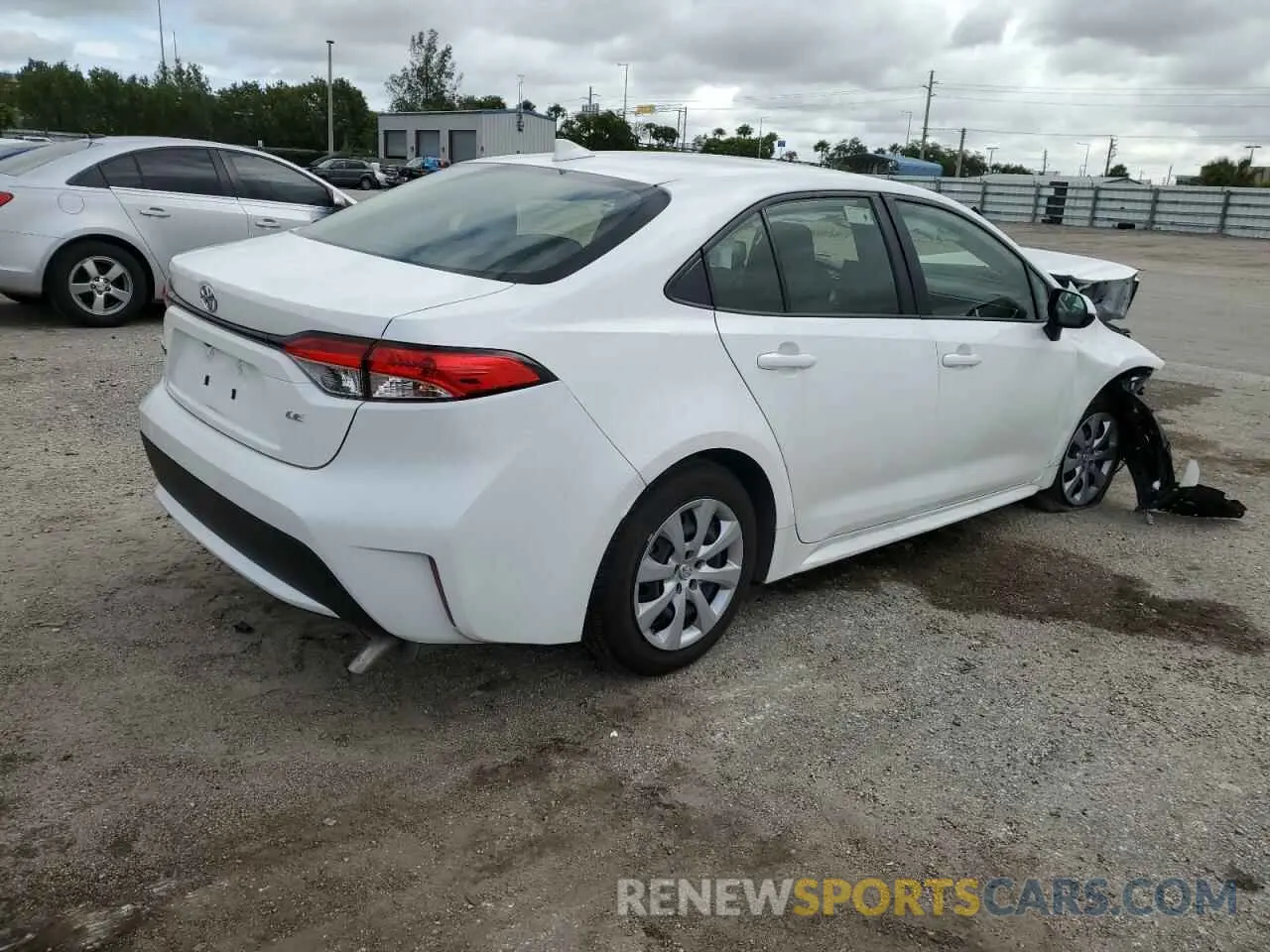 4 fotografías del automóvil dañado JTDEPMAE3N3002947 TOYOTA COROLLA 2022