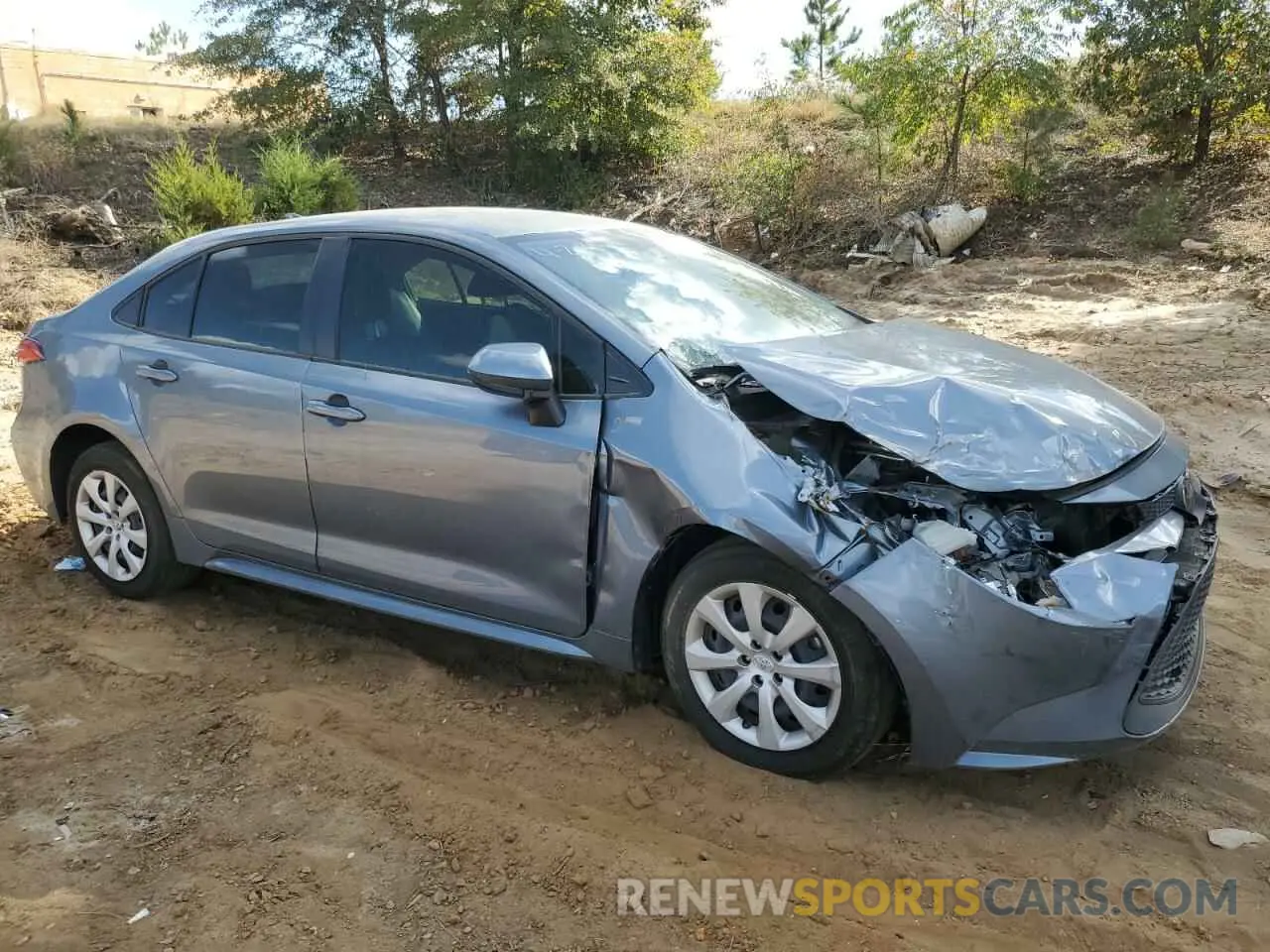 4 fotografías del automóvil dañado JTDEPMAE3N3010739 TOYOTA COROLLA 2022