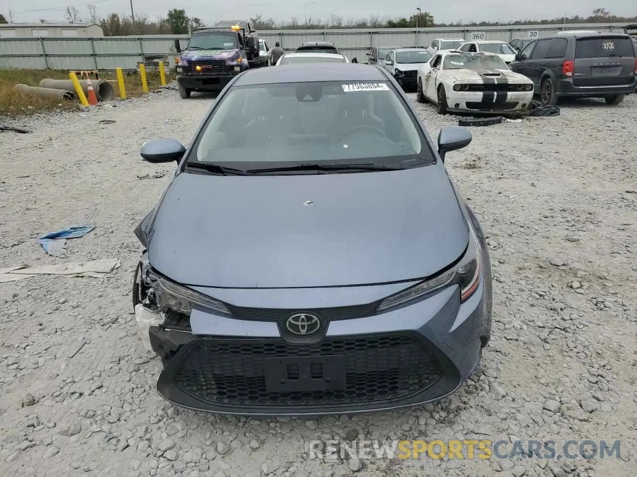 5 fotografías del automóvil dañado JTDEPMAE3N3012197 TOYOTA COROLLA 2022