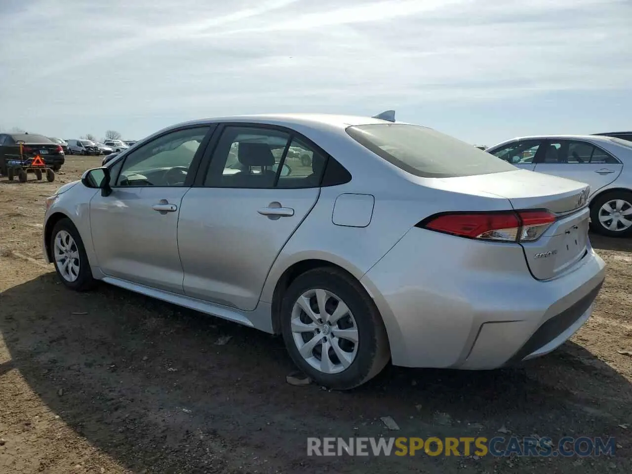 2 fotografías del automóvil dañado JTDEPMAE3N3013074 TOYOTA COROLLA 2022
