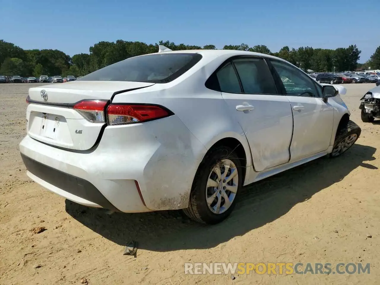 4 fotografías del automóvil dañado JTDEPMAE3NJ199324 TOYOTA COROLLA 2022