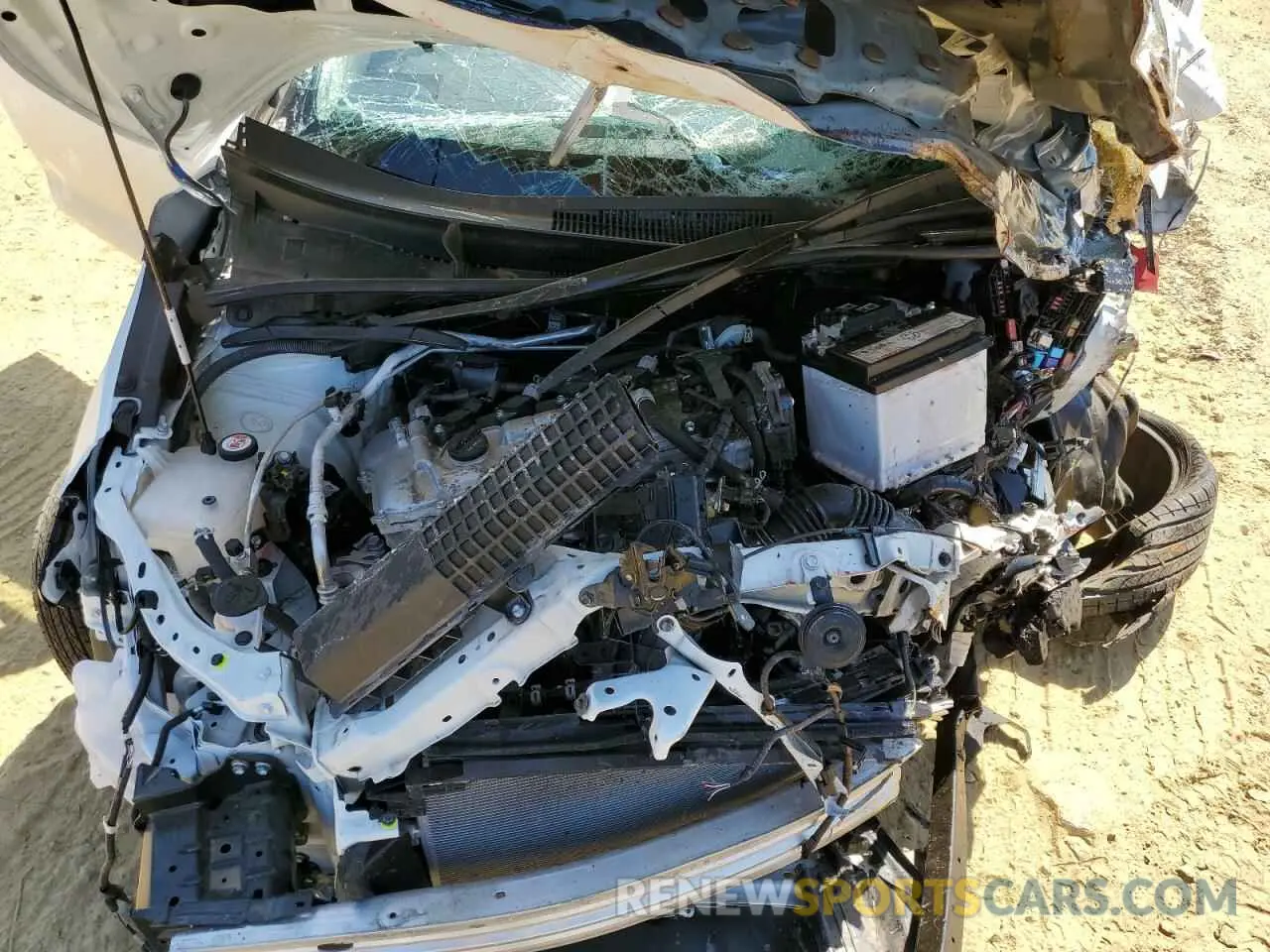 7 fotografías del automóvil dañado JTDEPMAE3NJ199324 TOYOTA COROLLA 2022