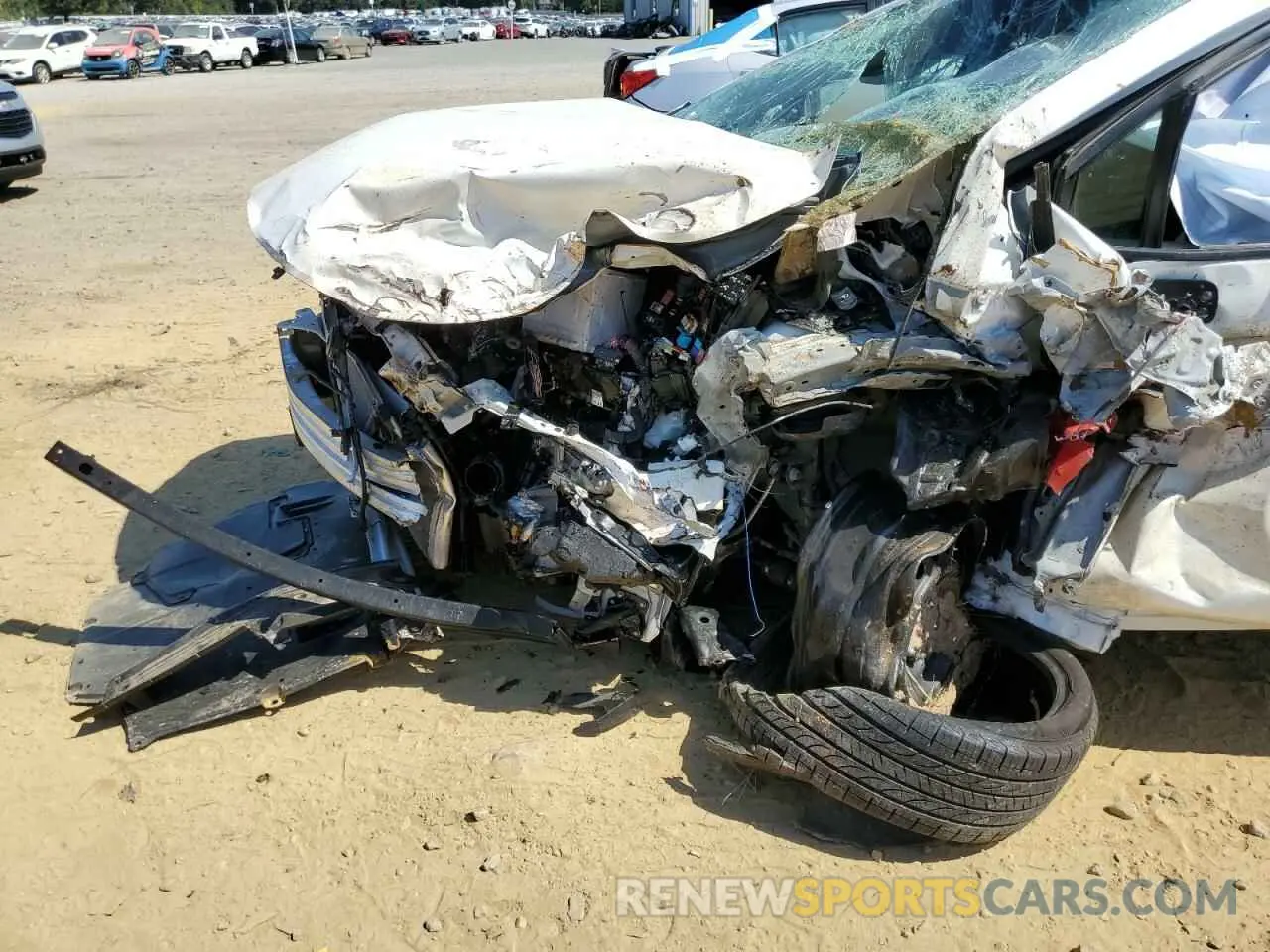 9 fotografías del automóvil dañado JTDEPMAE3NJ199324 TOYOTA COROLLA 2022