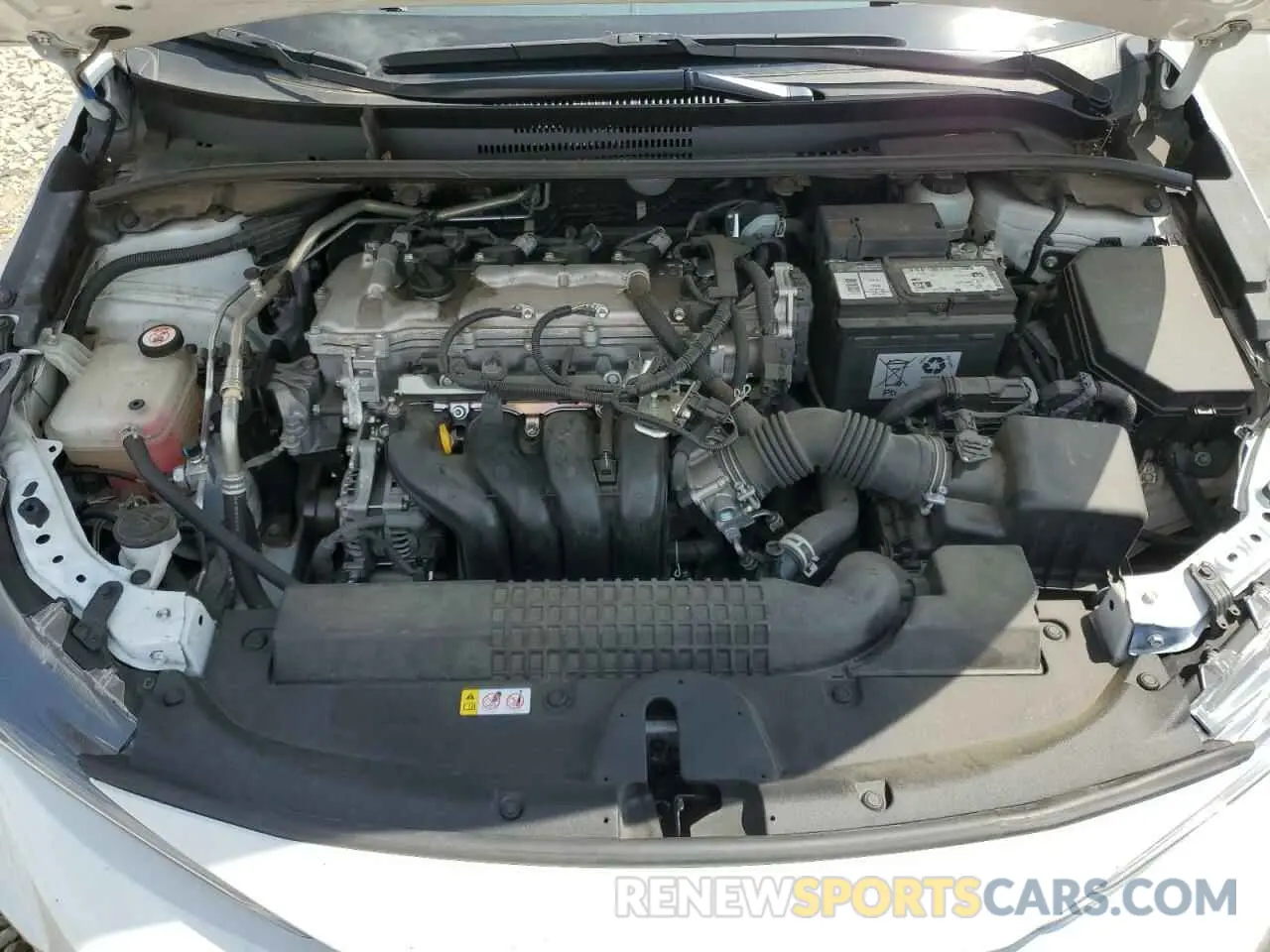 11 fotografías del automóvil dañado JTDEPMAE3NJ205526 TOYOTA COROLLA 2022