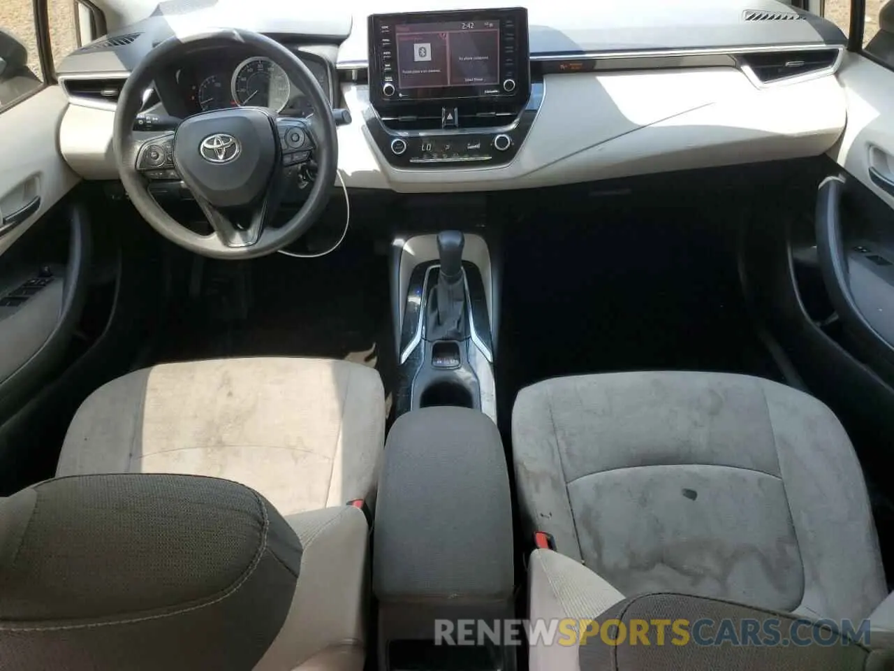 8 fotografías del automóvil dañado JTDEPMAE3NJ205526 TOYOTA COROLLA 2022