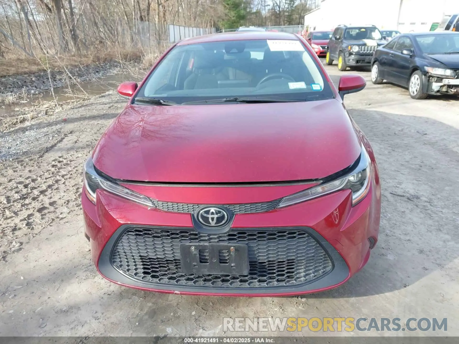 12 fotografías del automóvil dañado JTDEPMAE3NJ214548 TOYOTA COROLLA 2022