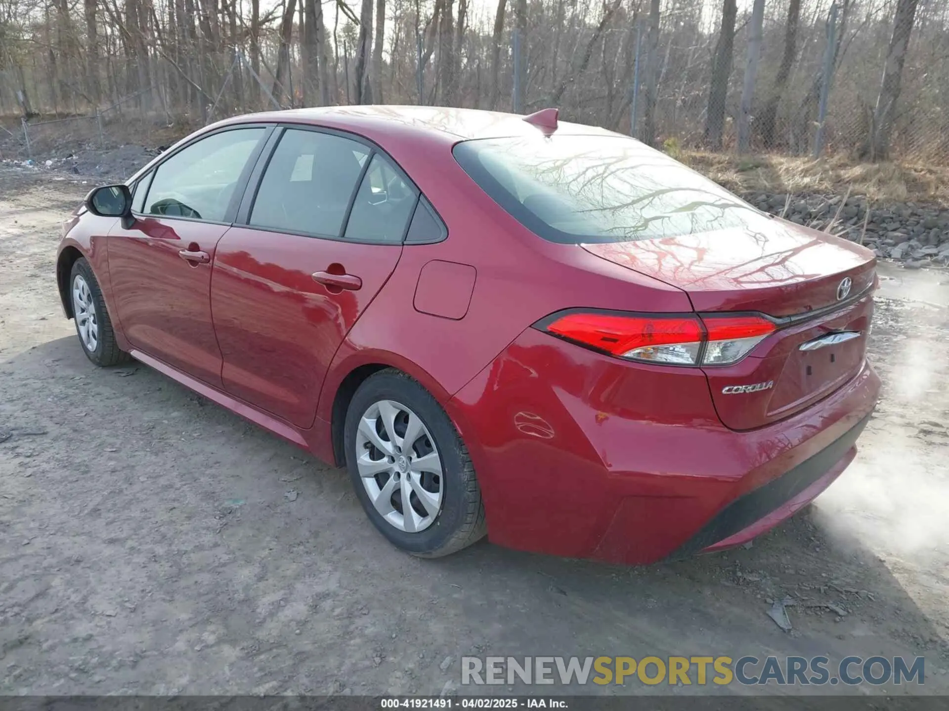 3 fotografías del automóvil dañado JTDEPMAE3NJ214548 TOYOTA COROLLA 2022