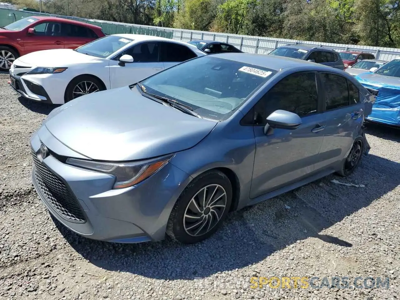 1 fotografías del automóvil dañado JTDEPMAE3NJ214923 TOYOTA COROLLA 2022