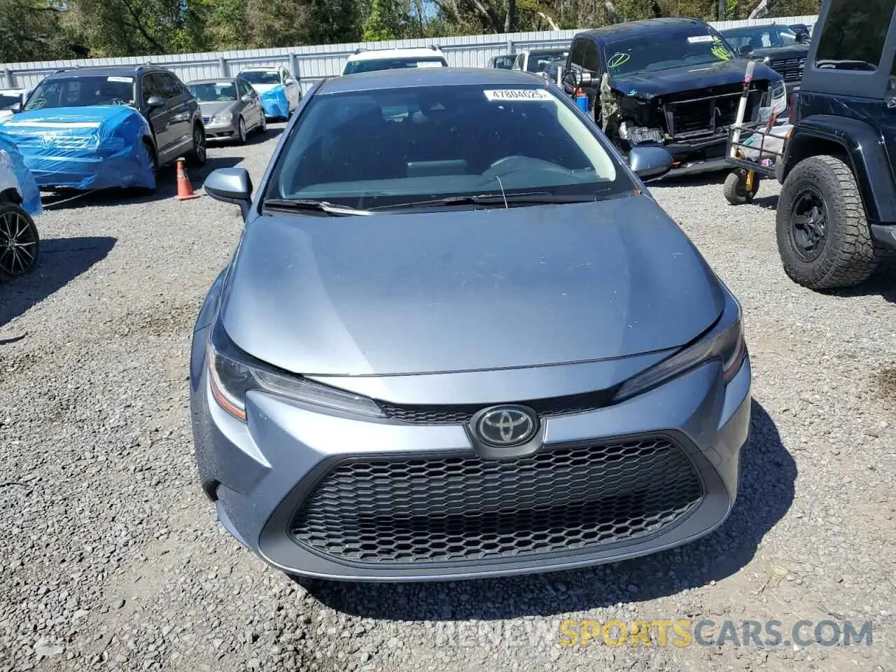 5 fotografías del automóvil dañado JTDEPMAE3NJ214923 TOYOTA COROLLA 2022