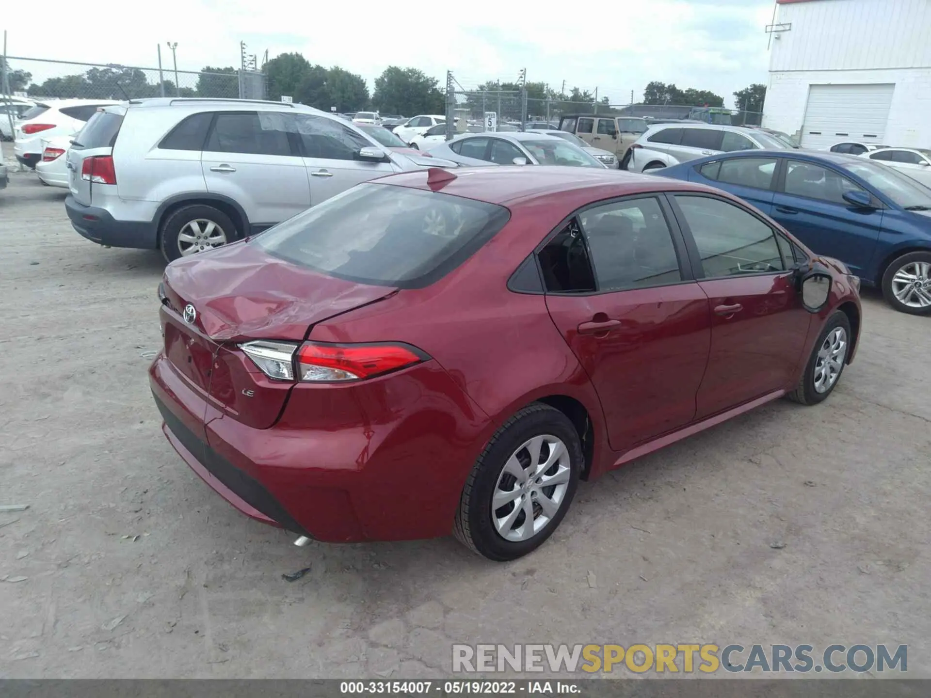 6 fotografías del automóvil dañado JTDEPMAE3NJ217062 TOYOTA COROLLA 2022