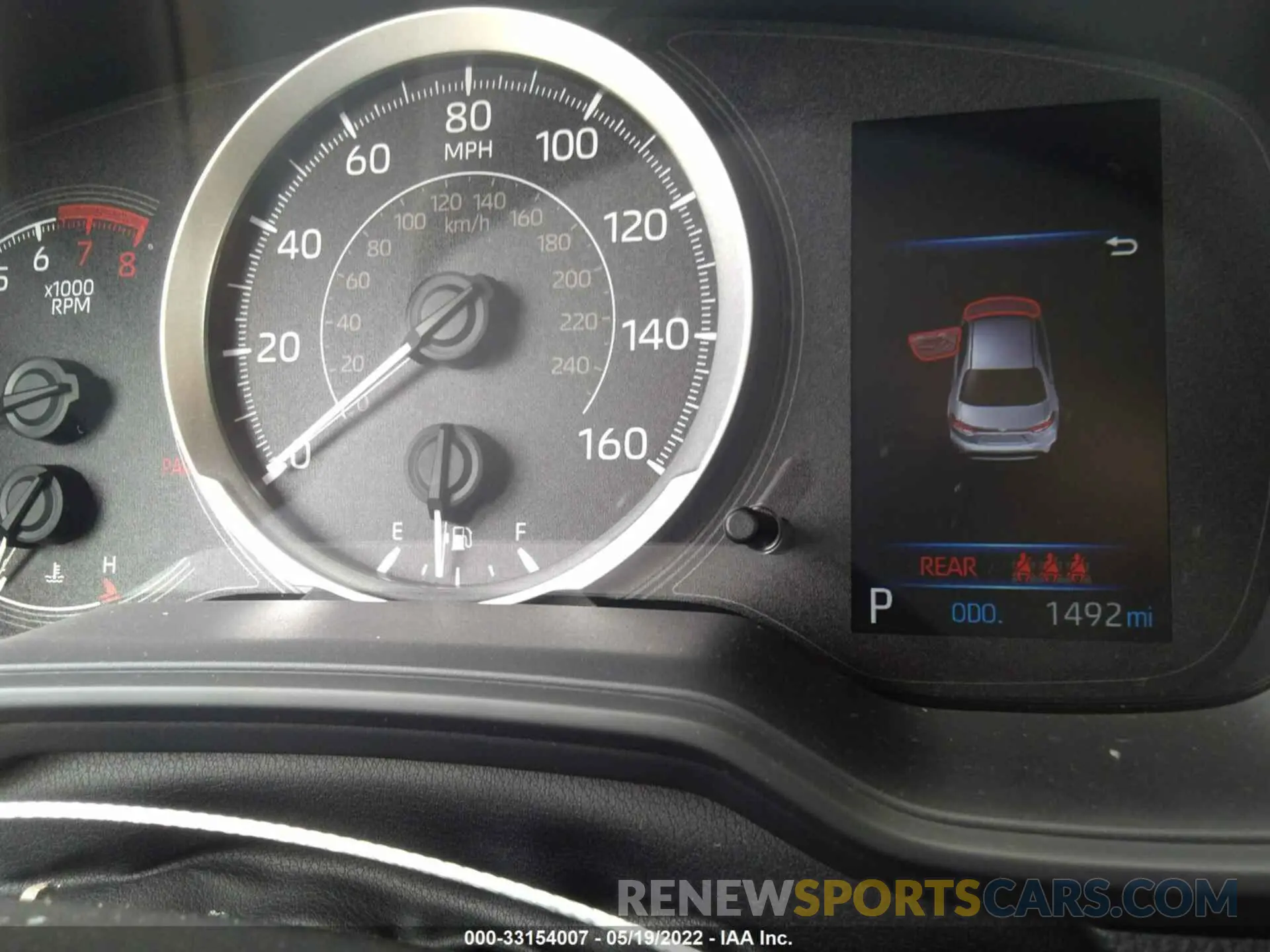 7 fotografías del automóvil dañado JTDEPMAE3NJ217062 TOYOTA COROLLA 2022