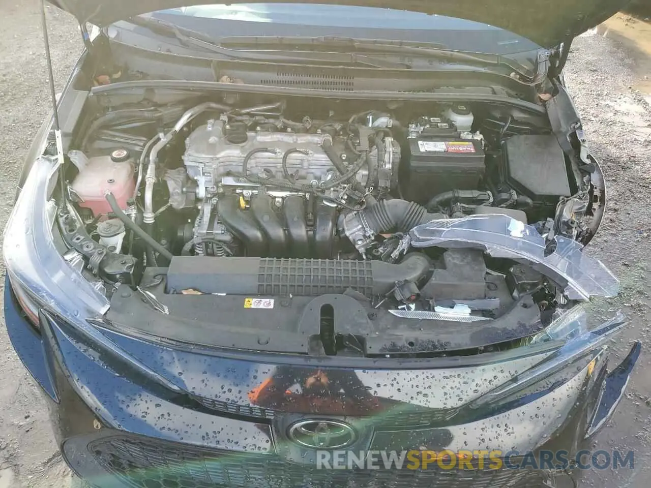 11 fotografías del automóvil dañado JTDEPMAE3NJ217336 TOYOTA COROLLA 2022