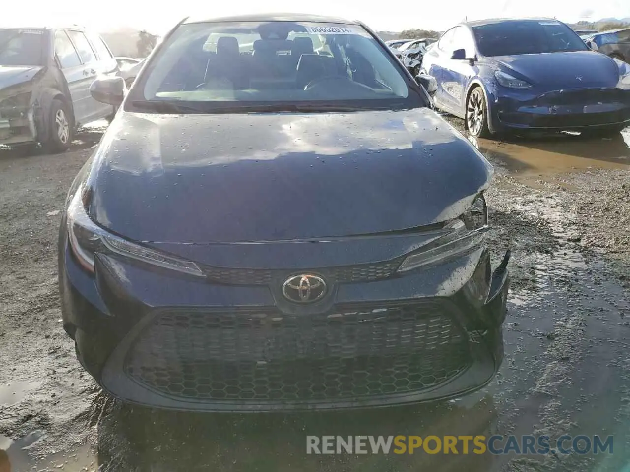 5 fotografías del automóvil dañado JTDEPMAE3NJ217336 TOYOTA COROLLA 2022