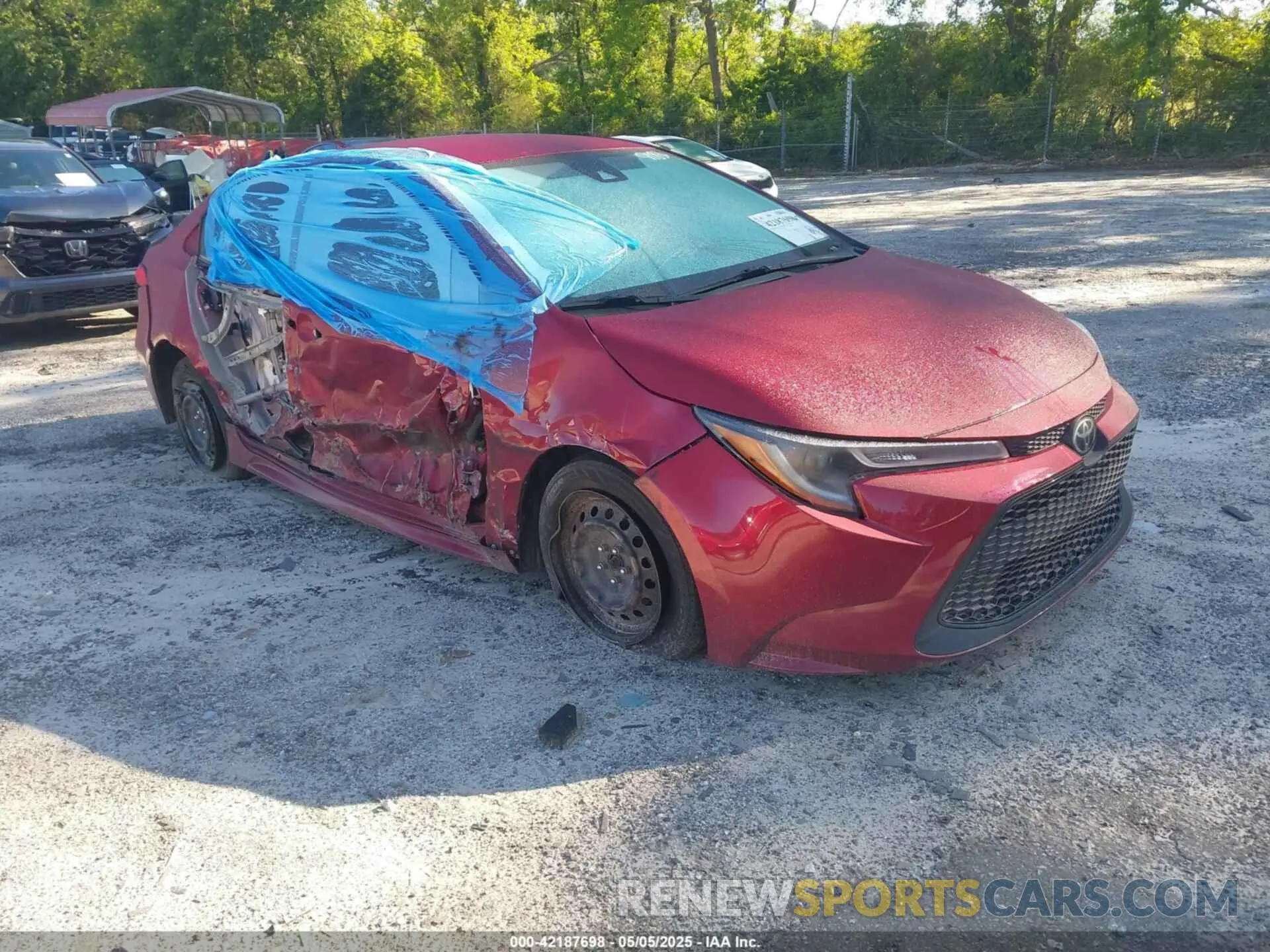 1 fotografías del automóvil dañado JTDEPMAE3NJ219183 TOYOTA COROLLA 2022