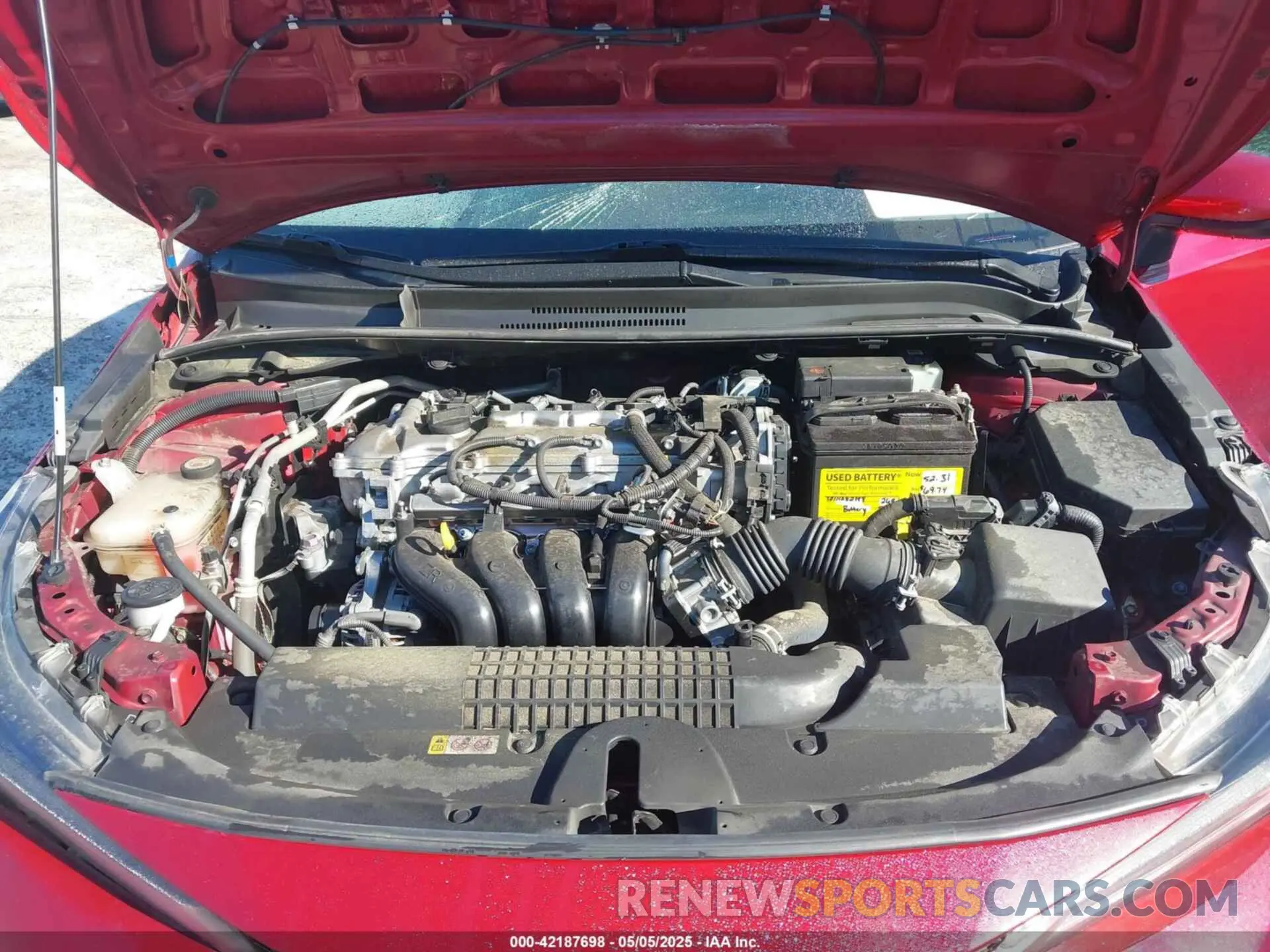 10 fotografías del automóvil dañado JTDEPMAE3NJ219183 TOYOTA COROLLA 2022