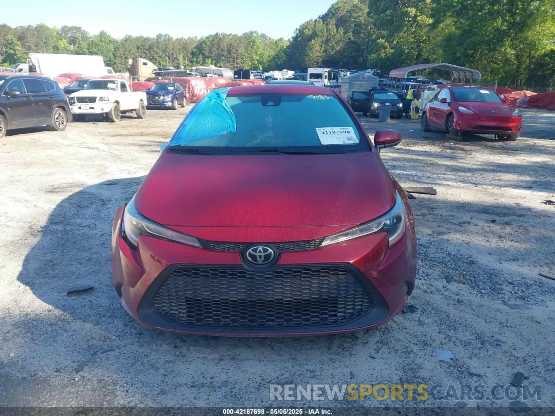 12 fotografías del automóvil dañado JTDEPMAE3NJ219183 TOYOTA COROLLA 2022