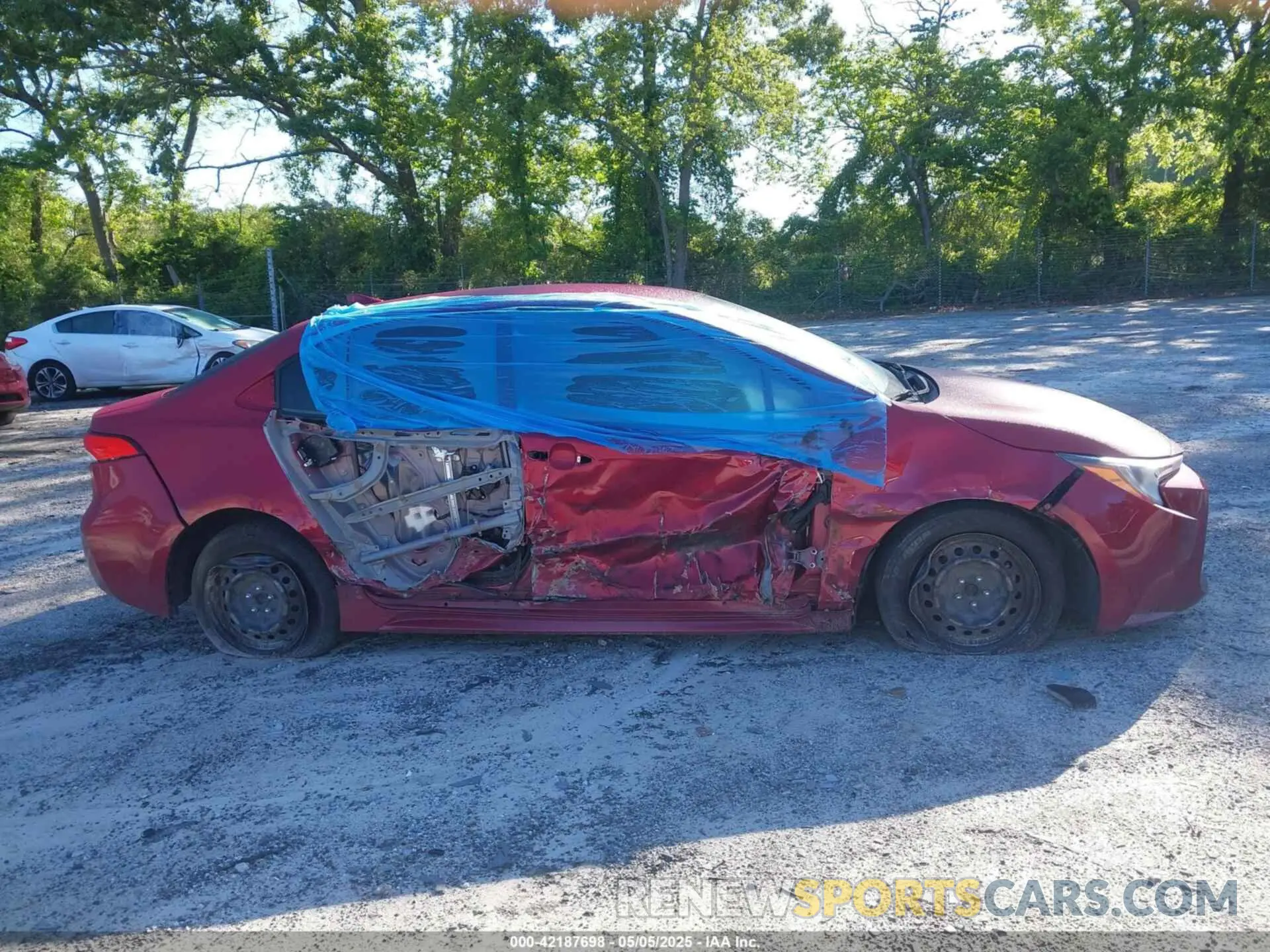 13 fotografías del automóvil dañado JTDEPMAE3NJ219183 TOYOTA COROLLA 2022